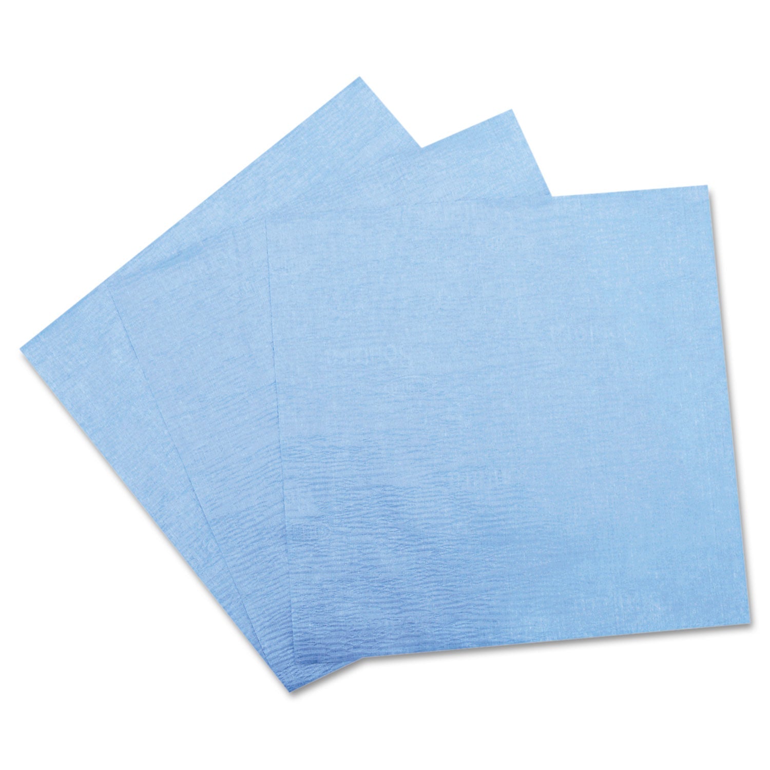HOSPECO® Sontara Ec Engineered Cloths, 12 X 12, Blue, 100/pack, 10 Packs/carton