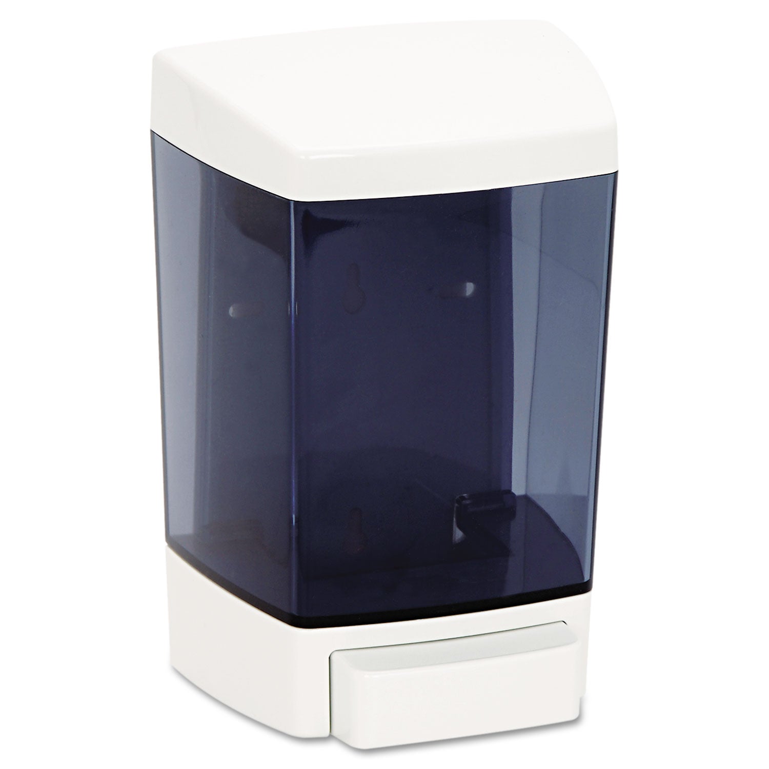 Impact® Clearvu® Clearvu Plastic Soap Dispenser, 46 Oz, 5.5 X 4.25 X 8.5, White