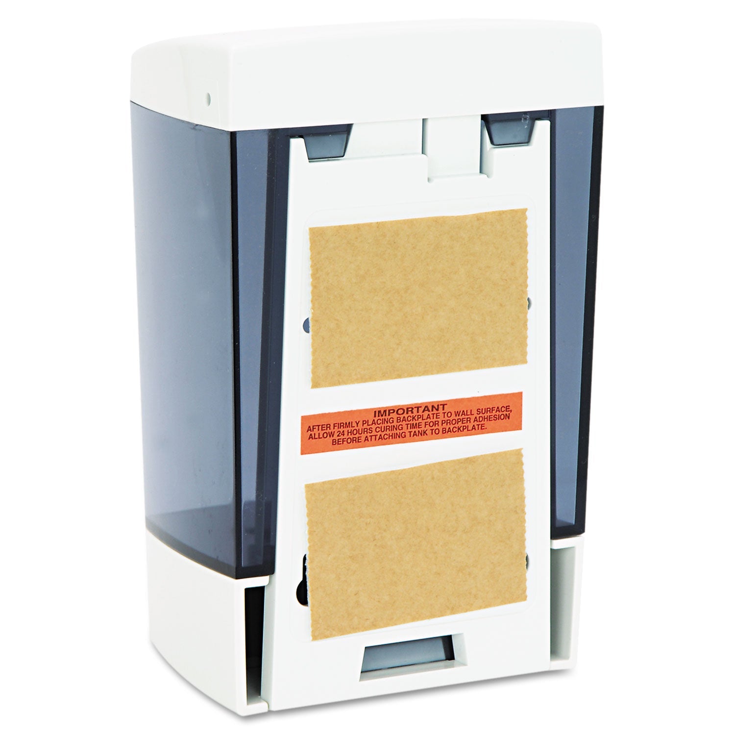 Impact® Clearvu® Clearvu Plastic Soap Dispenser, 46 Oz, 5.5 X 4.25 X 8.5, White