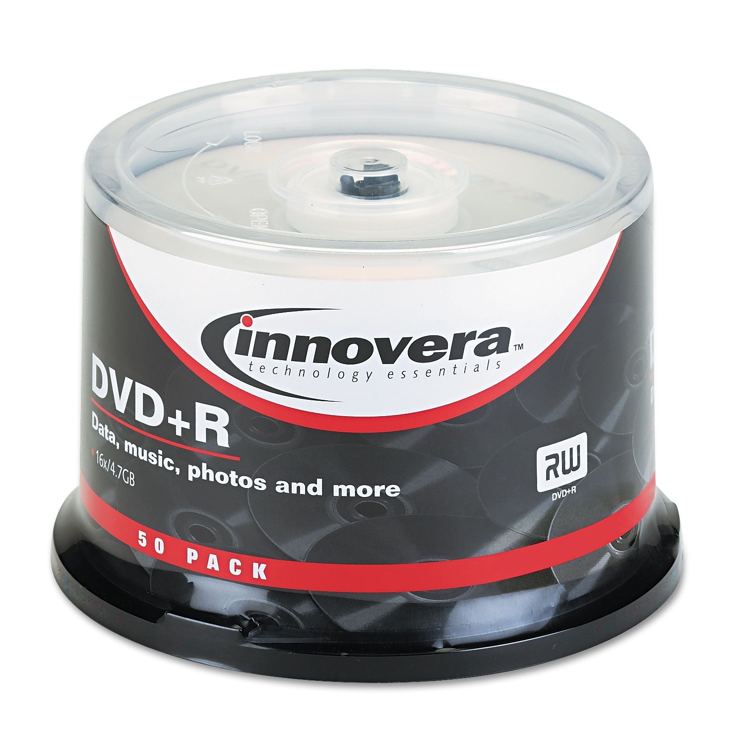 DVD+R Recordable Disc | 4.7 GB, 50-Pack
