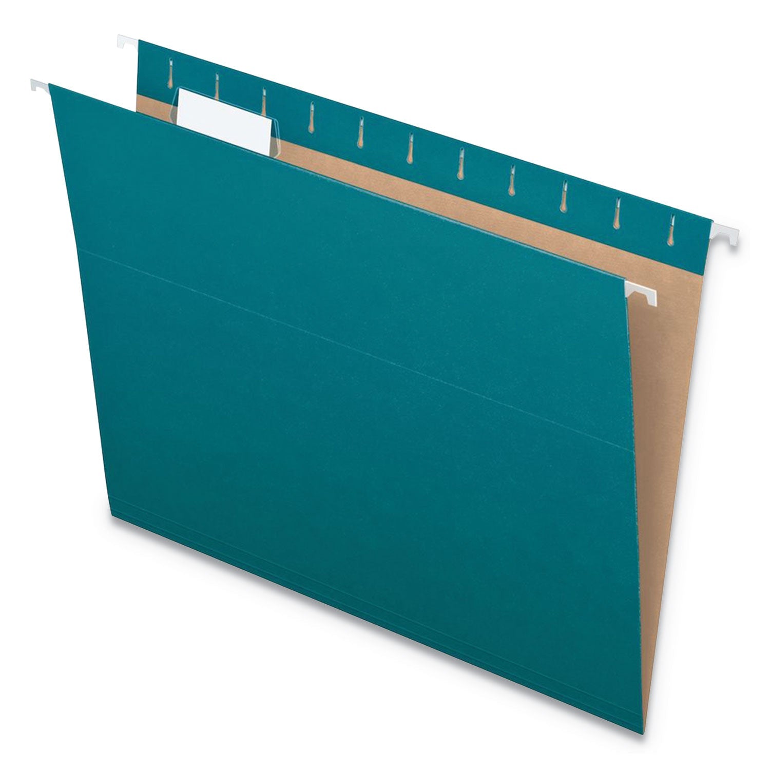 Pendaflex® Colored Hanging Folders, Letter Size, 1/5-Cut Tabs, Teal, 25/Box - Bloom Skins