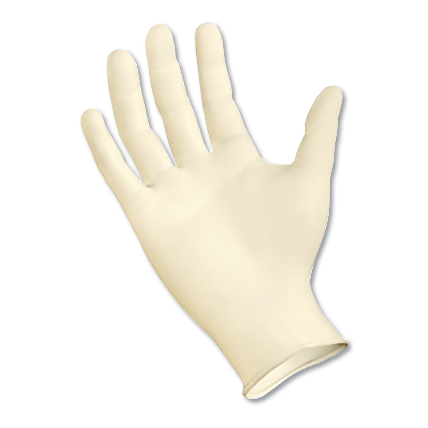 Boardwalk® Powder-Free Latex Exam Gloves, Small, Natural, 4 4/5 mil, 1,000/Carton