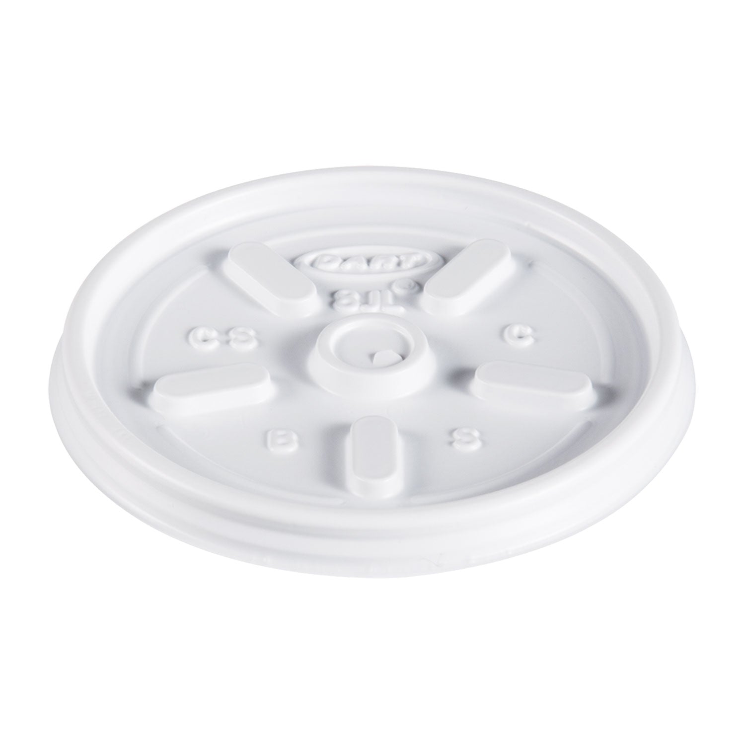 Vented Plastic Lids for Foam Cups | 8-10 oz