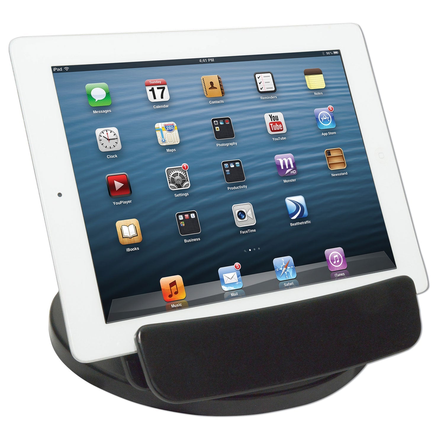 Kantek Rotating Desktop Tablet Stand | Black