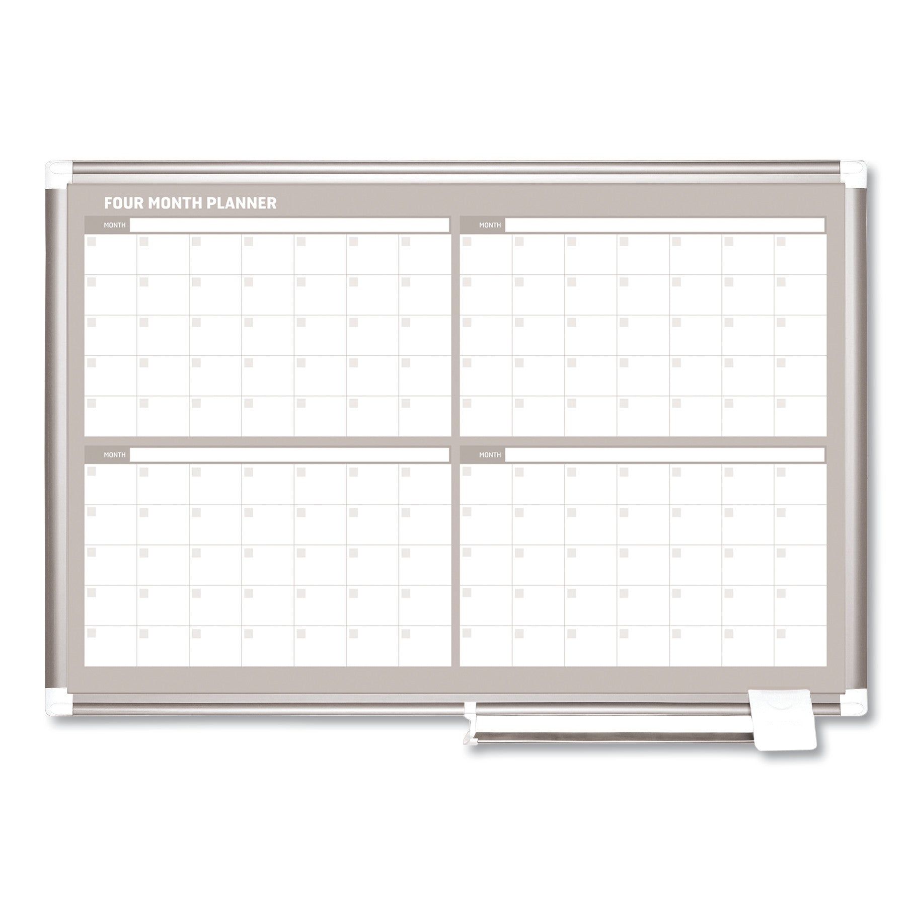 Magnetic Calendar Board | 4-Month | 36" x 24"