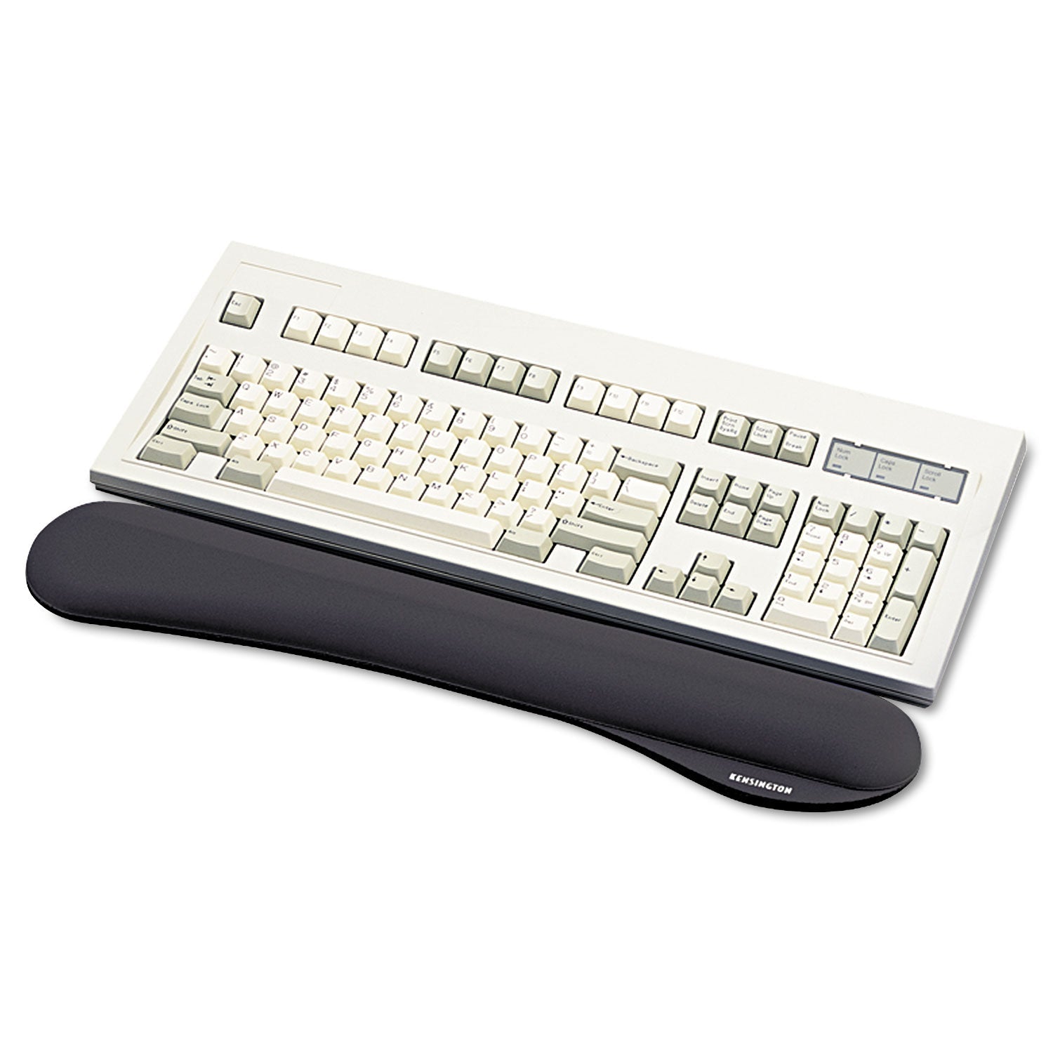 Kensington® Wrist Pillow Foam Keyboard Wrist Rest, 19.25 x 3.5, Black
