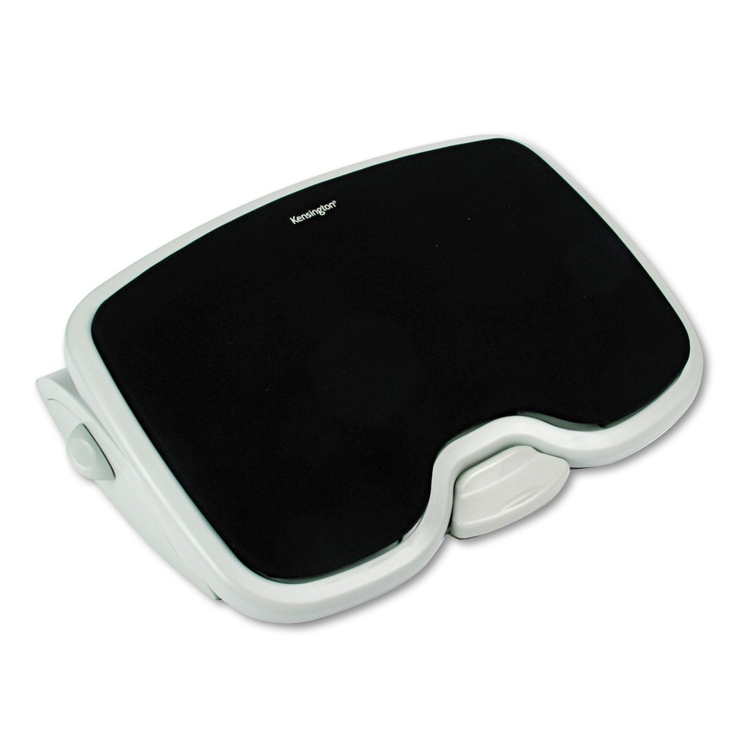 Kensington® SoleMate Comfort Footrest with SmartFit System, 21.5w x 14d x 3.5 to 5h, Gray/Black