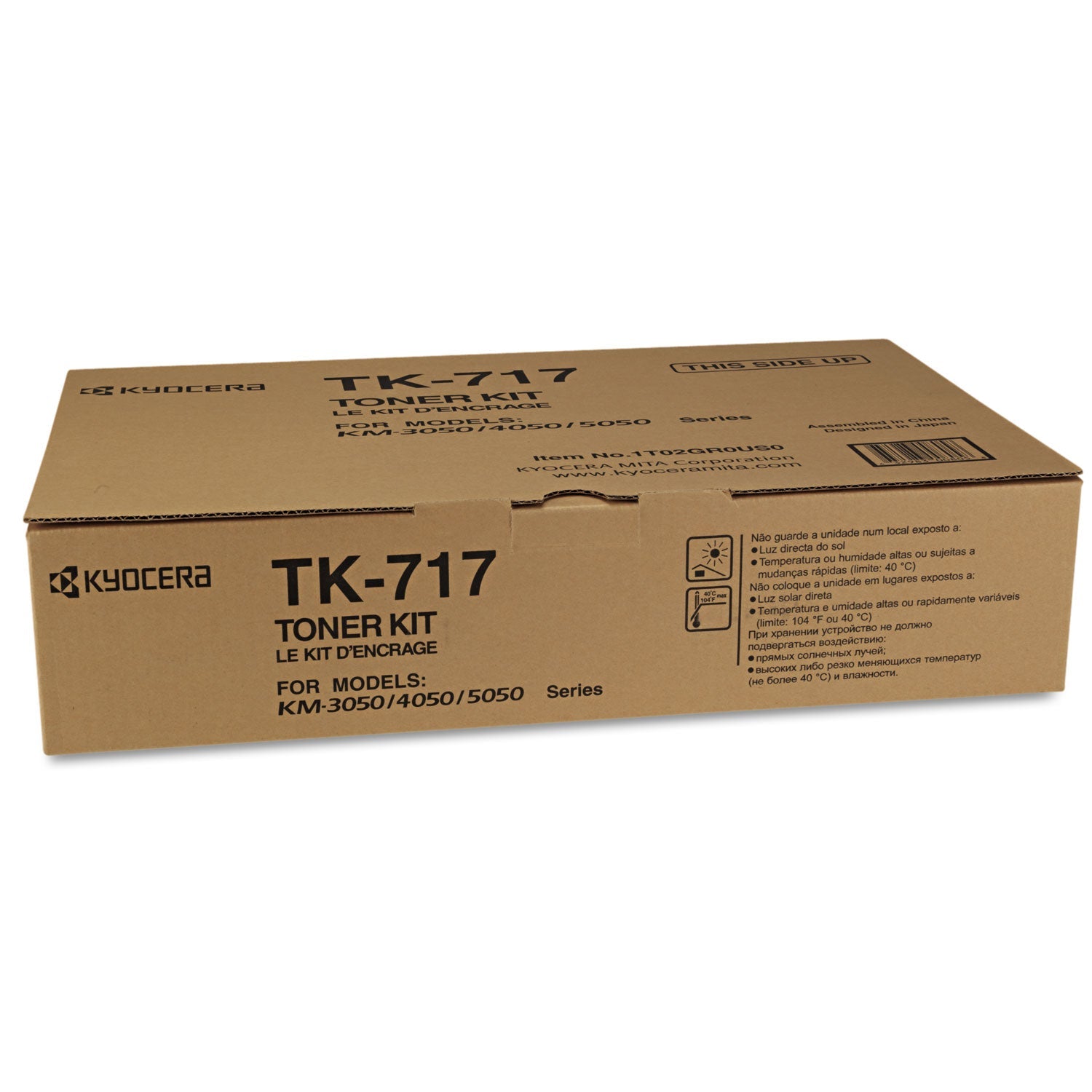 Kyocera Tk717 Toner, 34,000 Page-Yield, Black