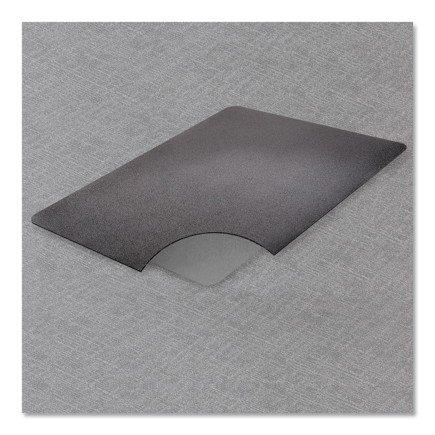 deflecto® Ergonomic Sit Stand Mat, 48 X 36, Black