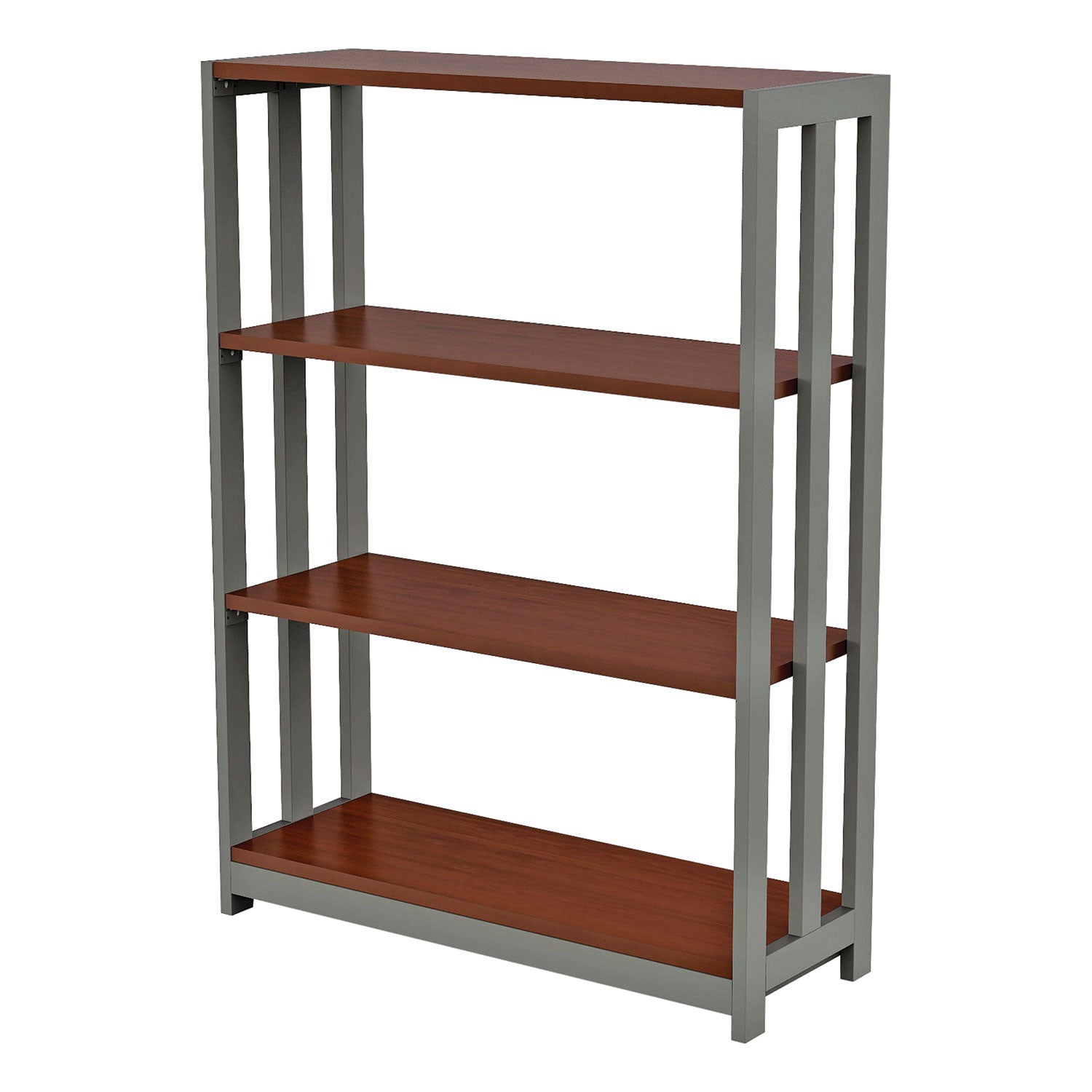 Linea Italia Trento Line Bookcase | 3-Shelf Cherry
