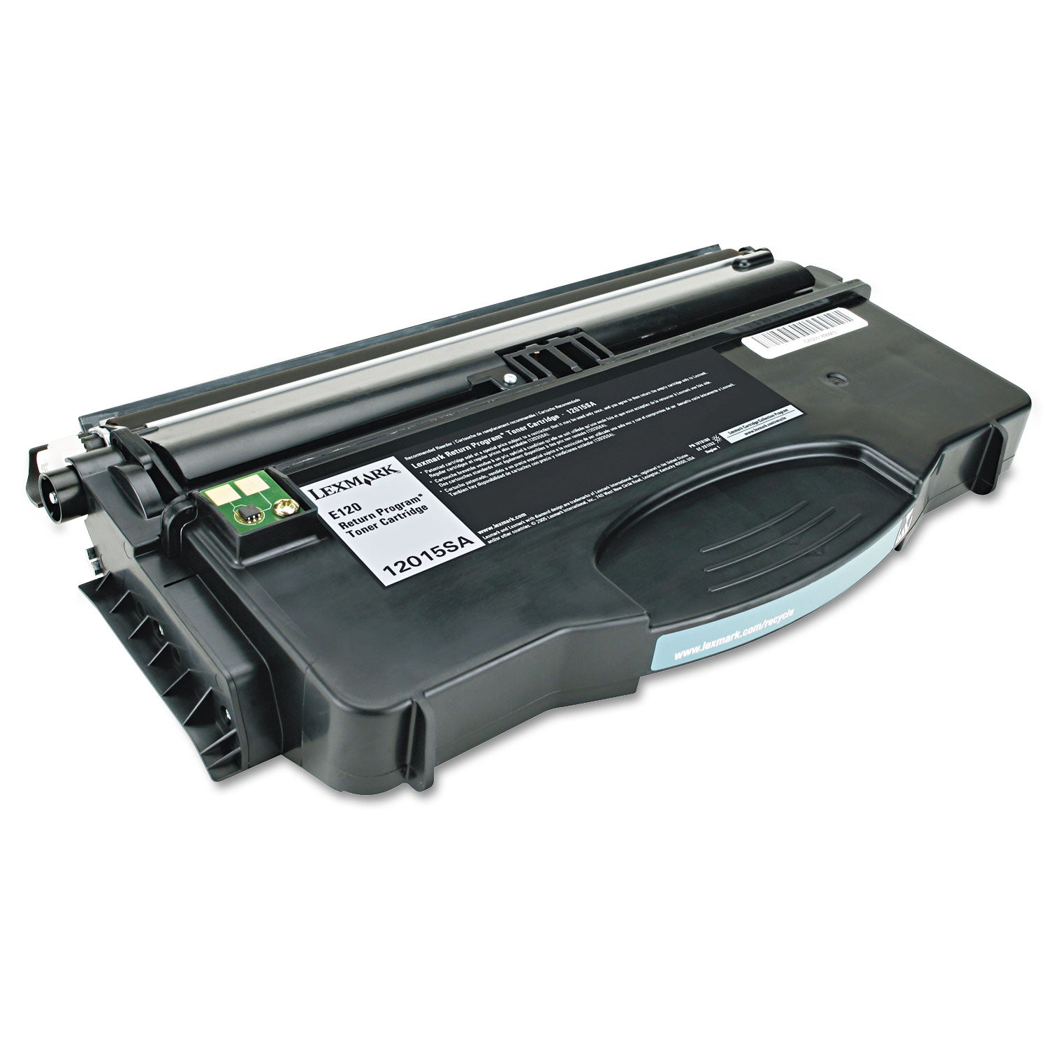Lexmark™ 12015sa Return Program Toner, 2,000 Page-Yield, Black