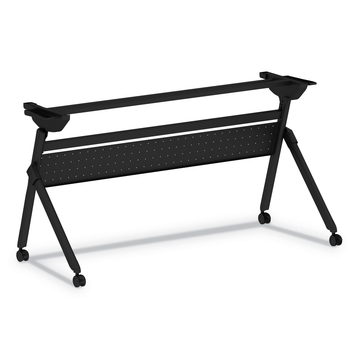 Flip And Nest Table Base | Black | 56" | Alera®