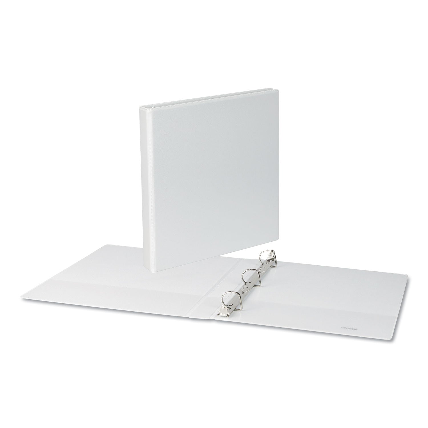 Slant D-Ring View Binder | 1" Capacity, White