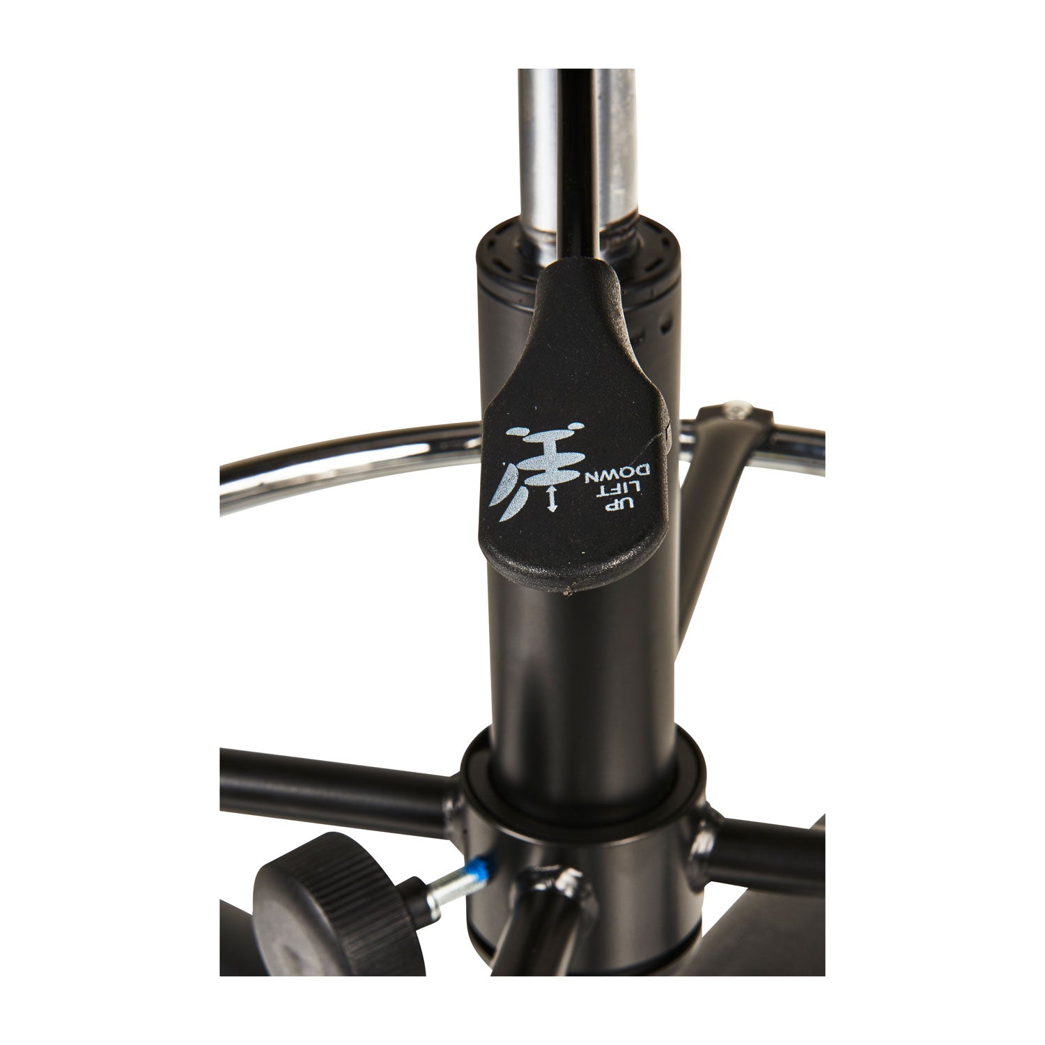 Alera® Alera Etros Series Mesh Stool, Supports Up To 275 Lb, 25.19" To 35.23" Seat Height, Black