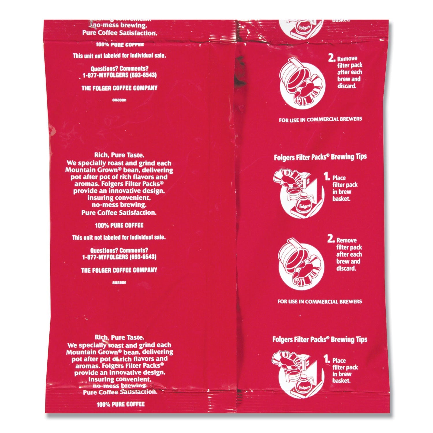 Folgers® Coffee Filter Packs, Special Roast, 0.8 Oz, 40/carton