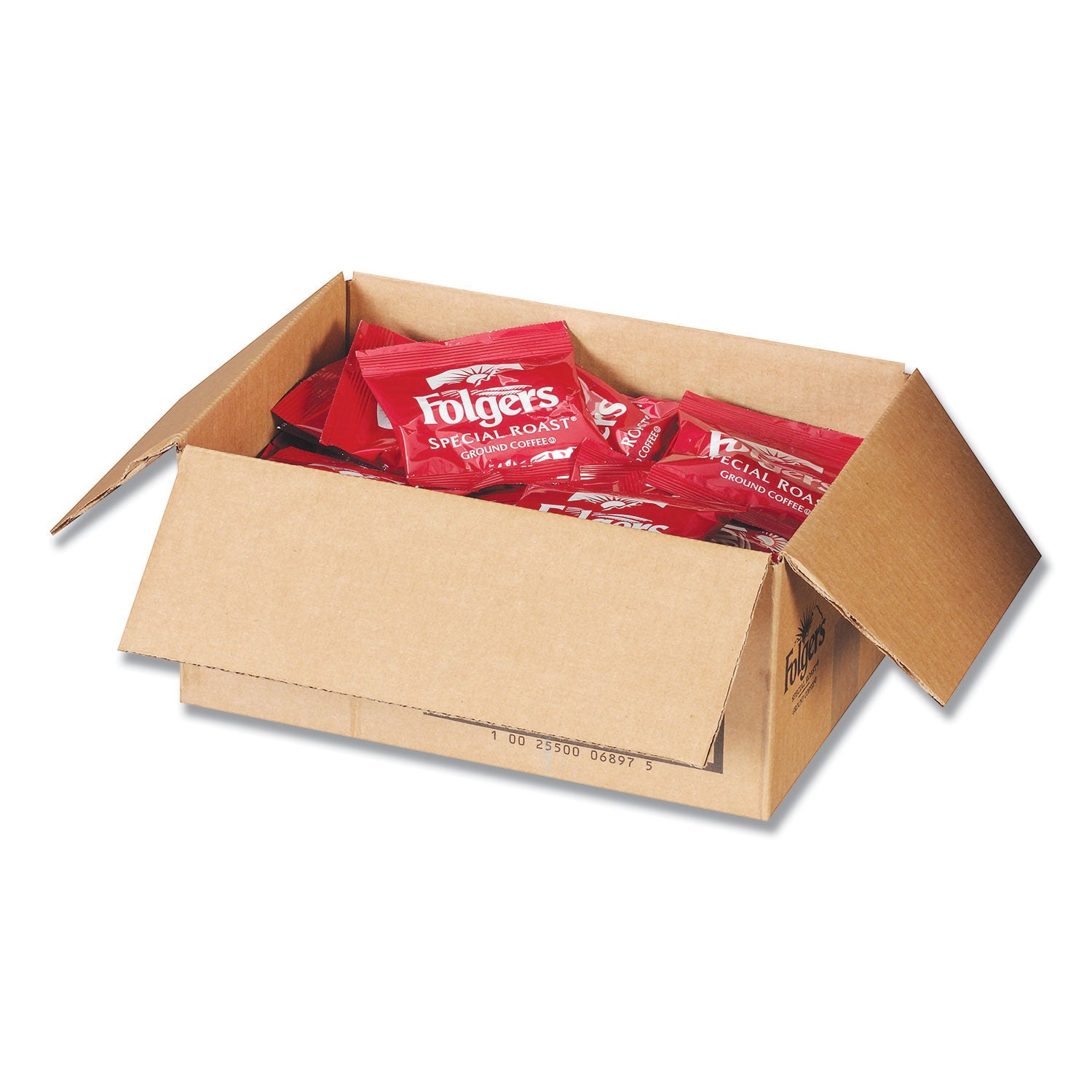 Folgers® Ground Coffee, Fraction Packs, Special Roast, 0.8 oz, 42/Carton