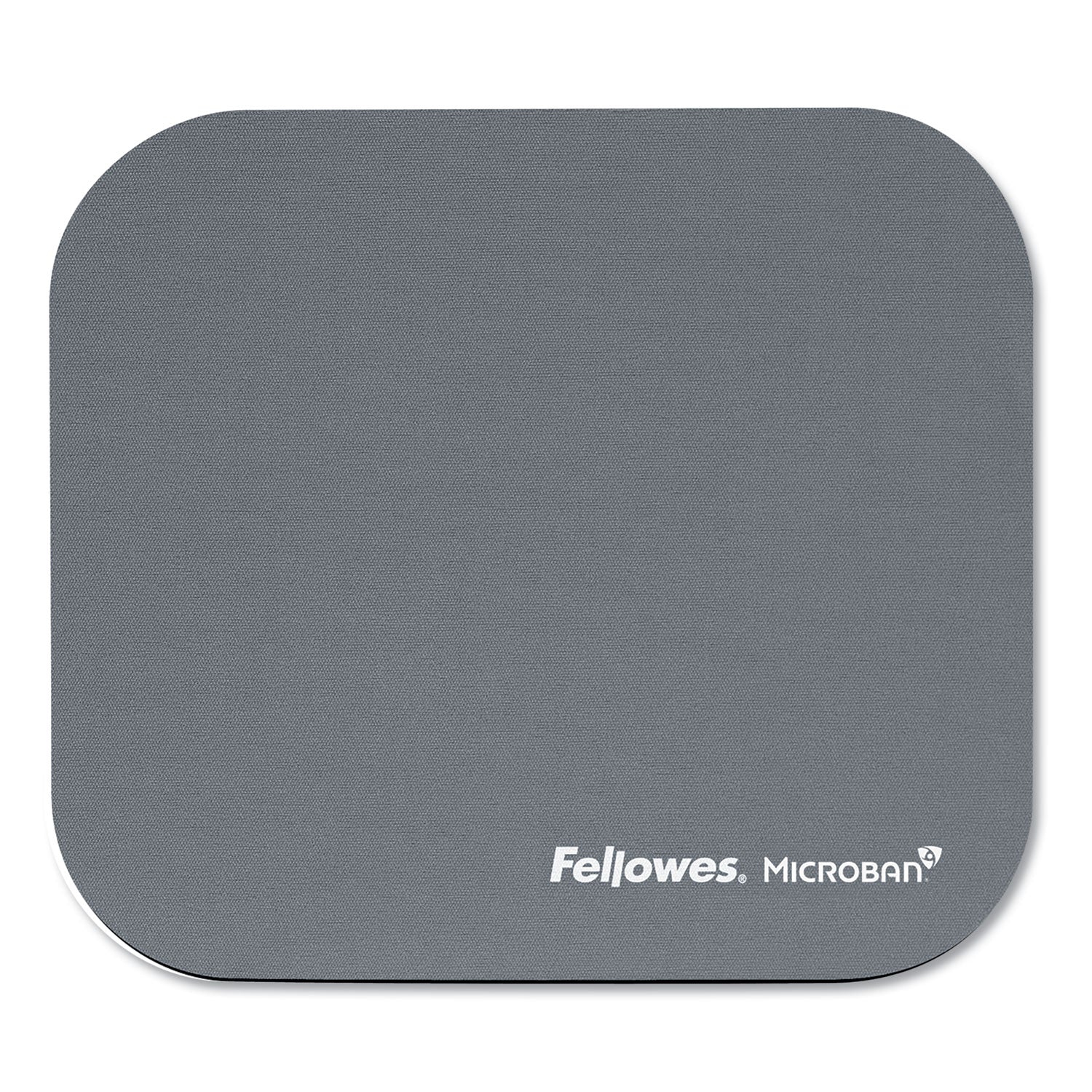 Fellowes® Mouse Pad with Microban Protection, 9 x 8, Graphite