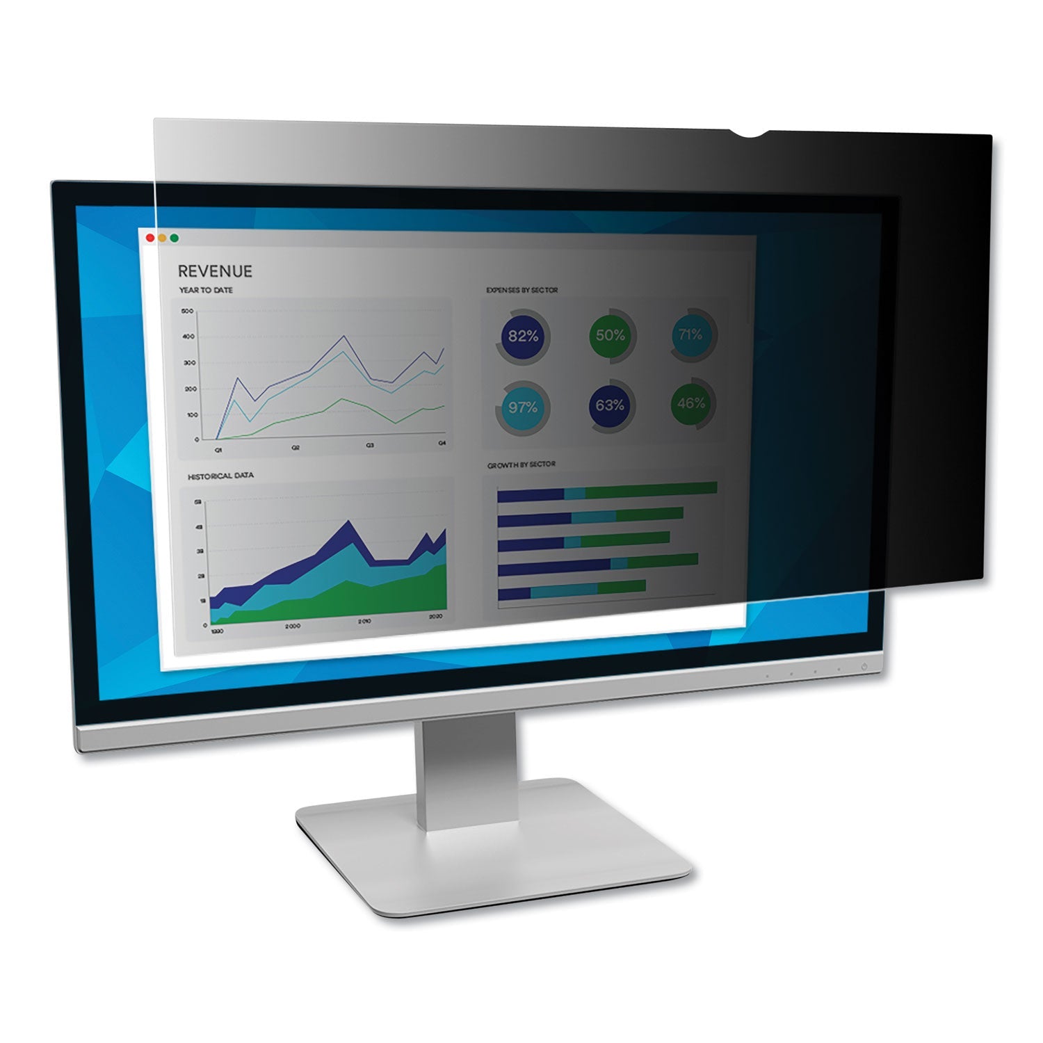 19.5" Widescreen Privacy Filter | Blackout