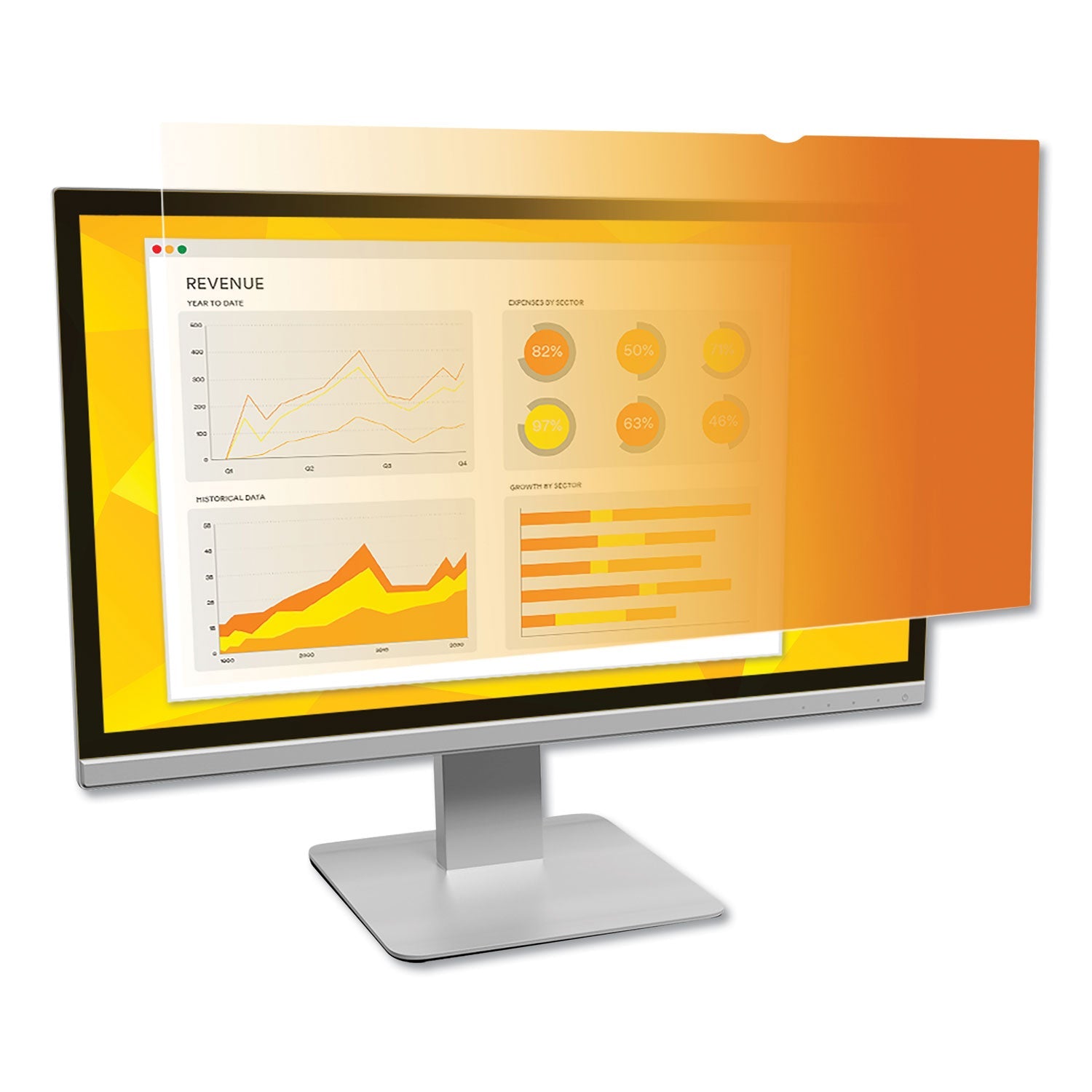 3M™ Gold Frameless Privacy Filter for 19"