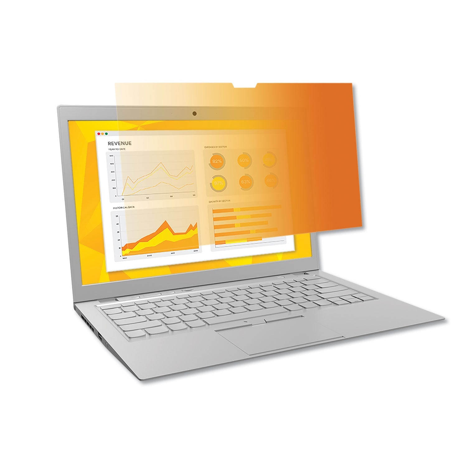 3M™ Gold Privacy Filter for 15.6" Laptop
