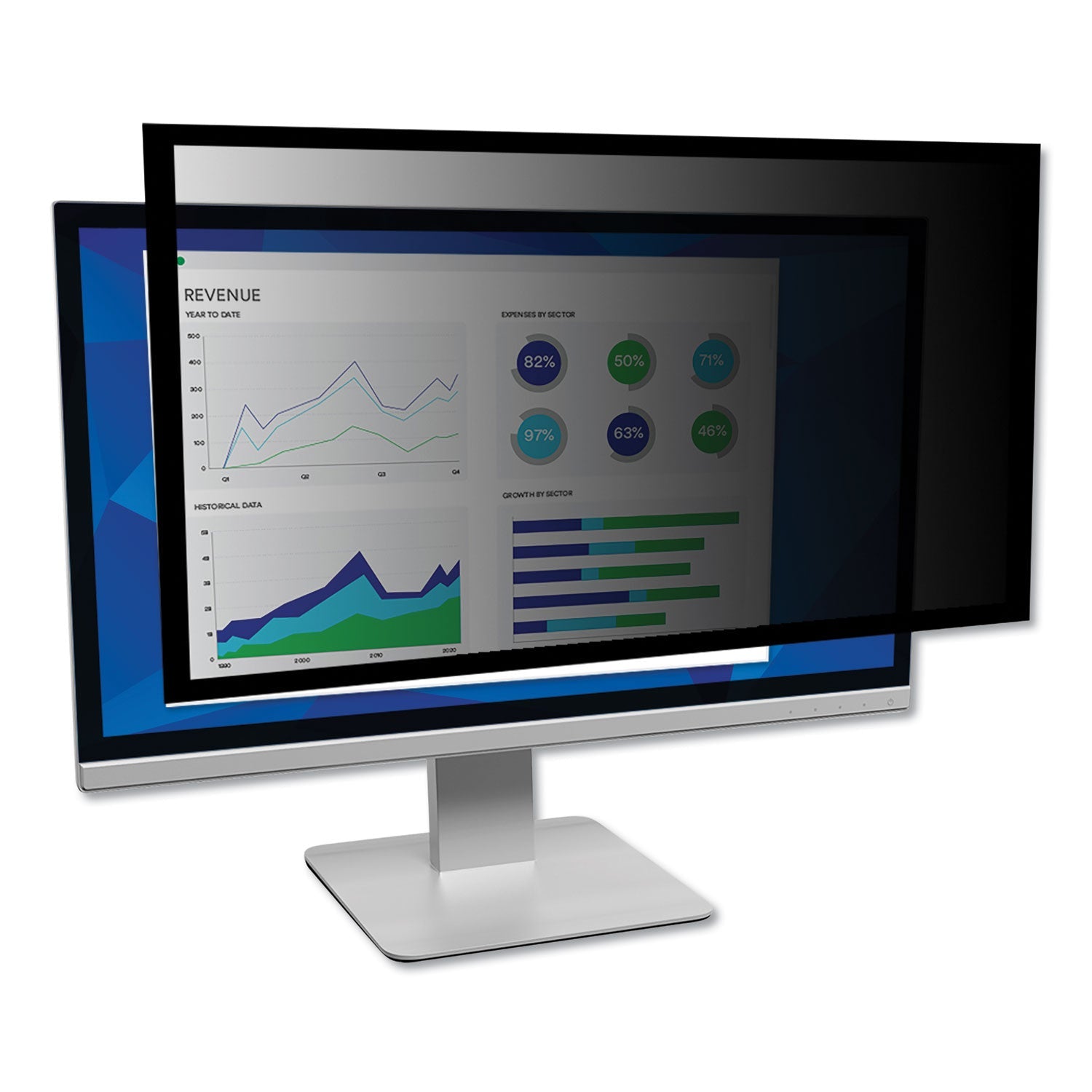 Framed Desktop Monitor Privacy Filter | 18.5"