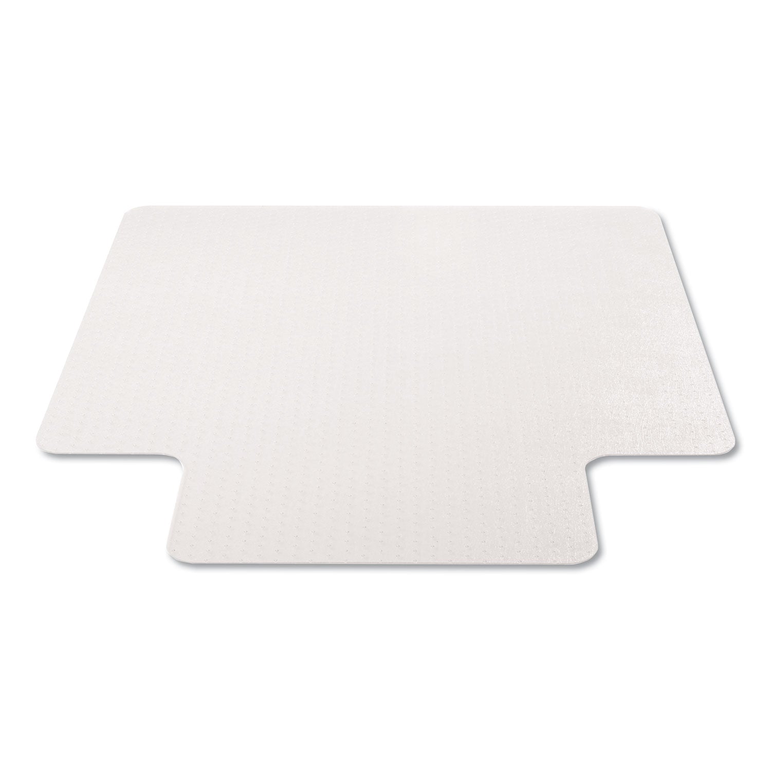 deflecto® Economat Occasional Use Chair Mat, Low Pile Carpet, Roll, 36 X 48, Lipped, Clear