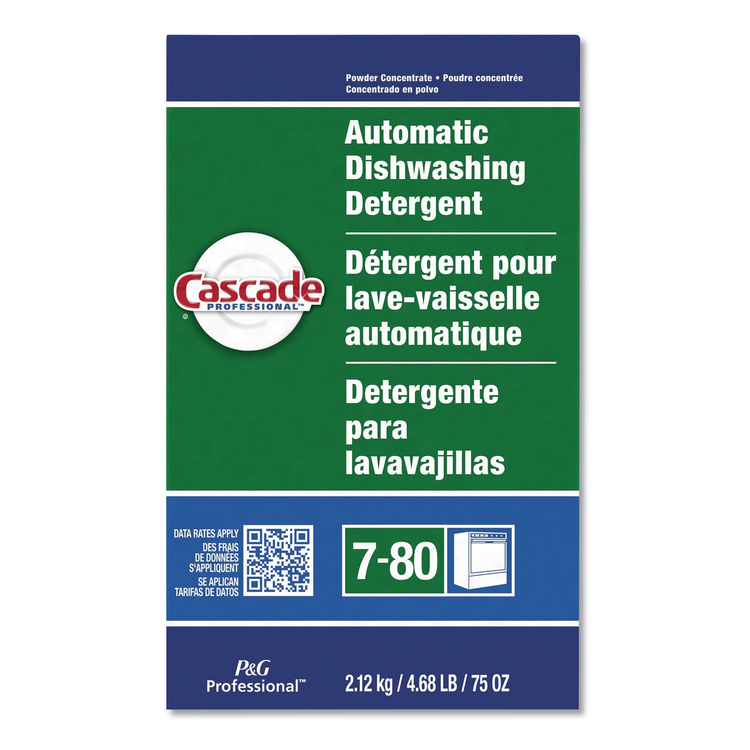 Dishwasher Detergent Powder | Cascade Pro™, 75oz