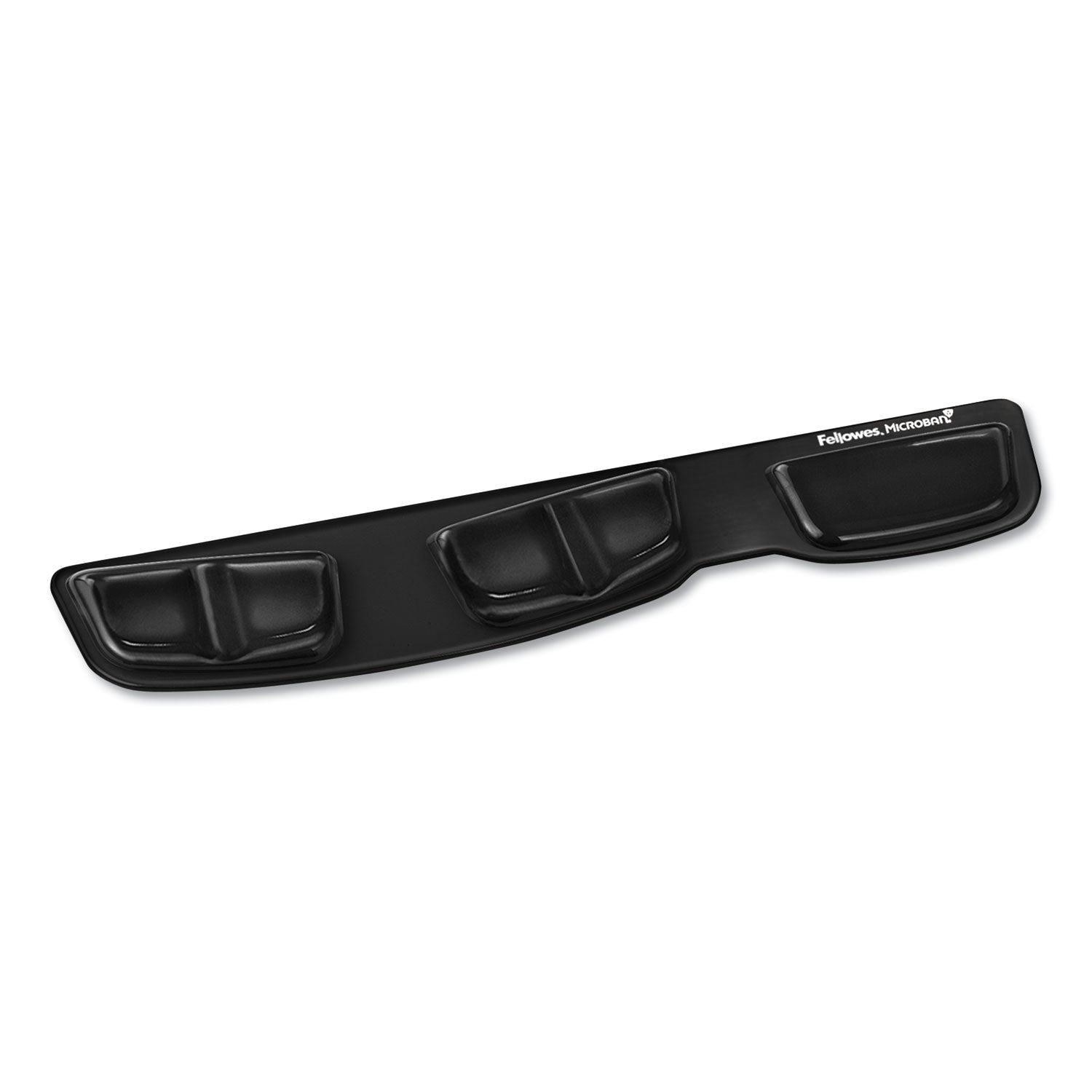 Fellowes® Gel Keyboard Palm Support, 18.25 x 3.37, Black