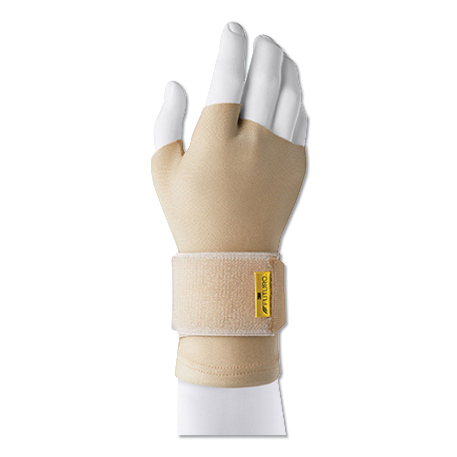 FUTURO™ Energizing Support Glove, Small/Medium, Fits Palm Size 6.5" - 8.0", Tan
