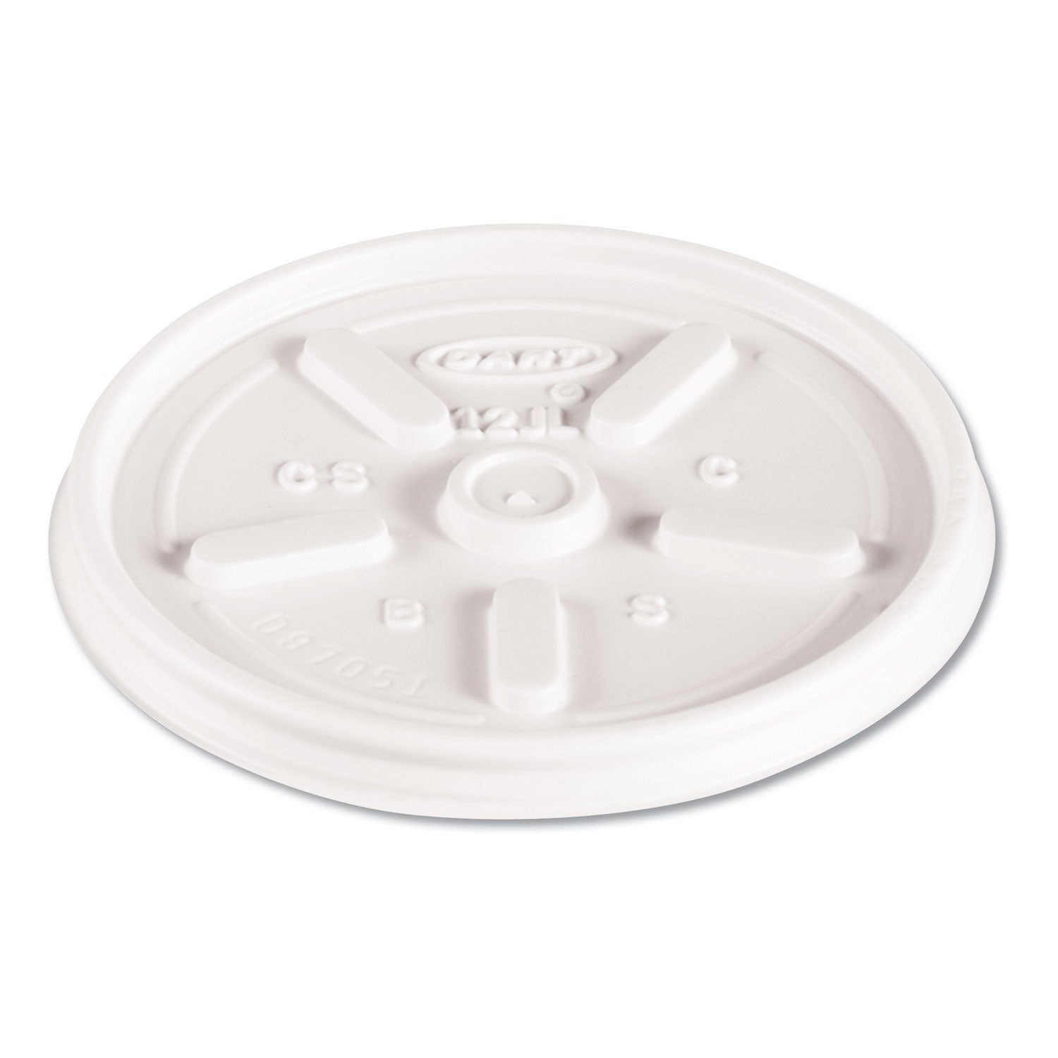 Vented Lids for Foam Cups | 1000/Carton