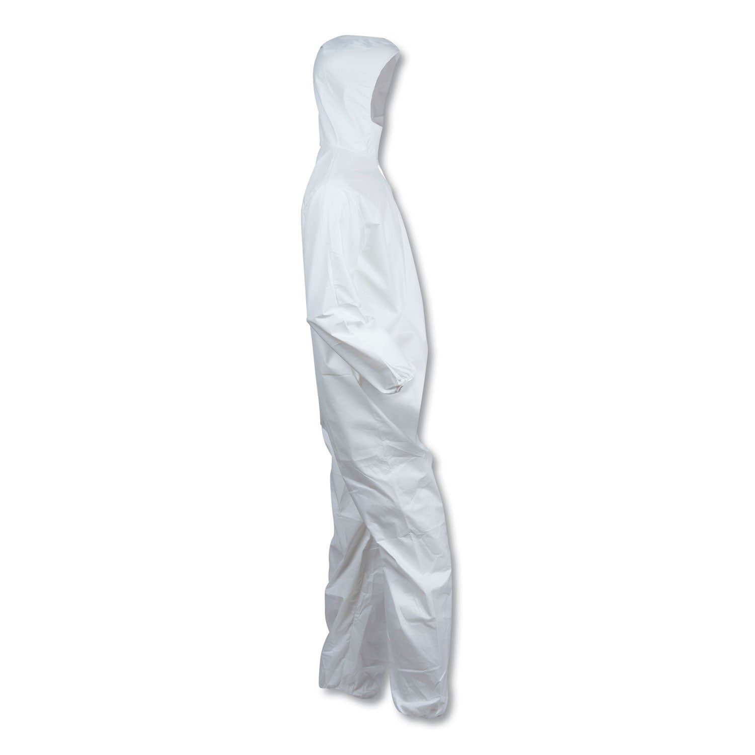KleenGuard™ A40 Elastic-Cuff, Ankle, Hooded Coveralls, 3X-Large, White, 25/Carton - Bloom Skins