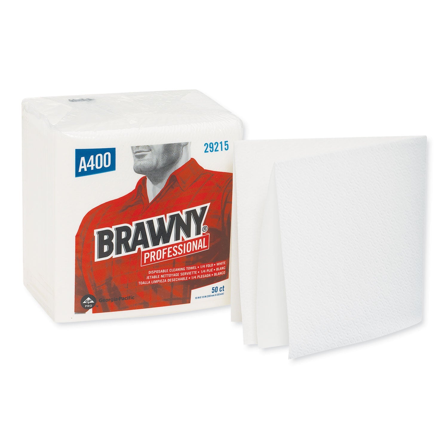 All Purpose Wipers | 13x13, White, 16/Carton