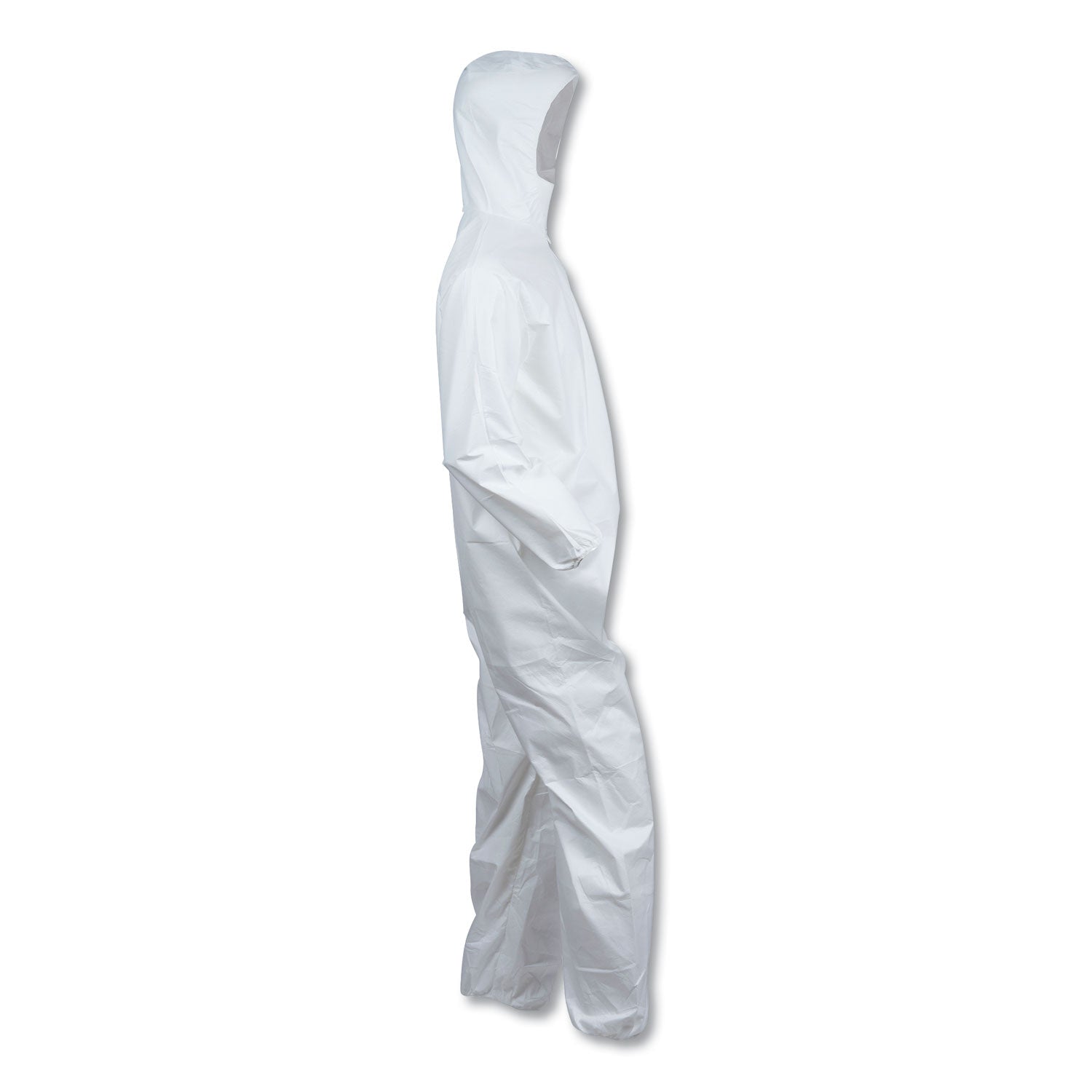 KleenGuard™ A40 Elastic-Cuff and Ankle Hooded Coveralls, 4X-Large, White, 25/Carton - Bloom Skins