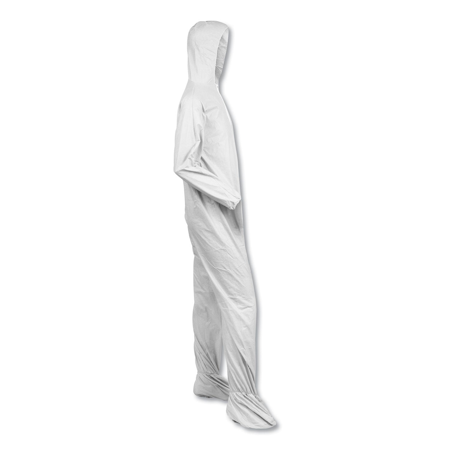KleenGuard™ A40 Elastic-Cuff, Ankle, Hood and Boot Coveralls, 2X-Large, White, 25/Carton - Bloom Skins