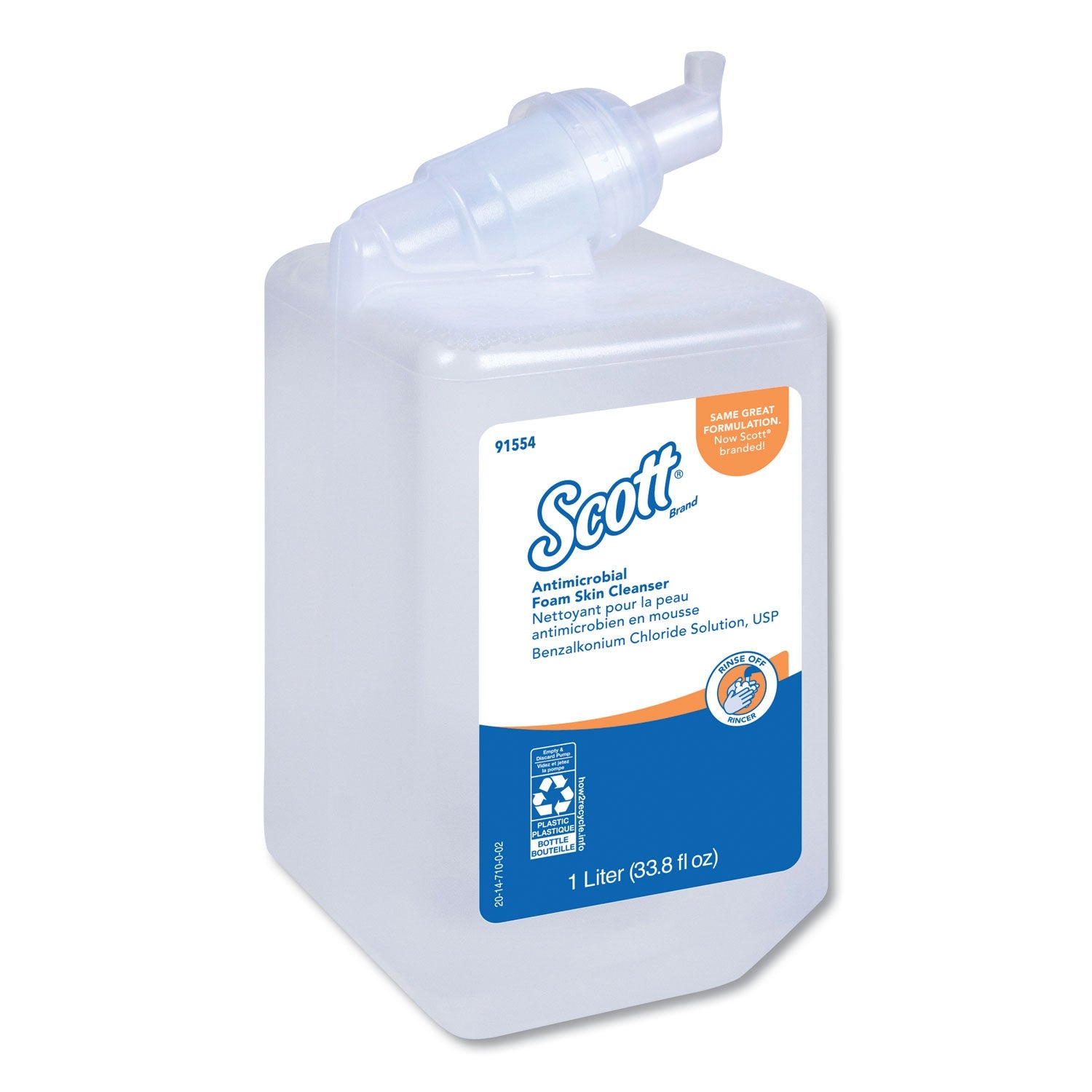 Antimicrobial Foam Skin Cleanser Refill | 1000 mL