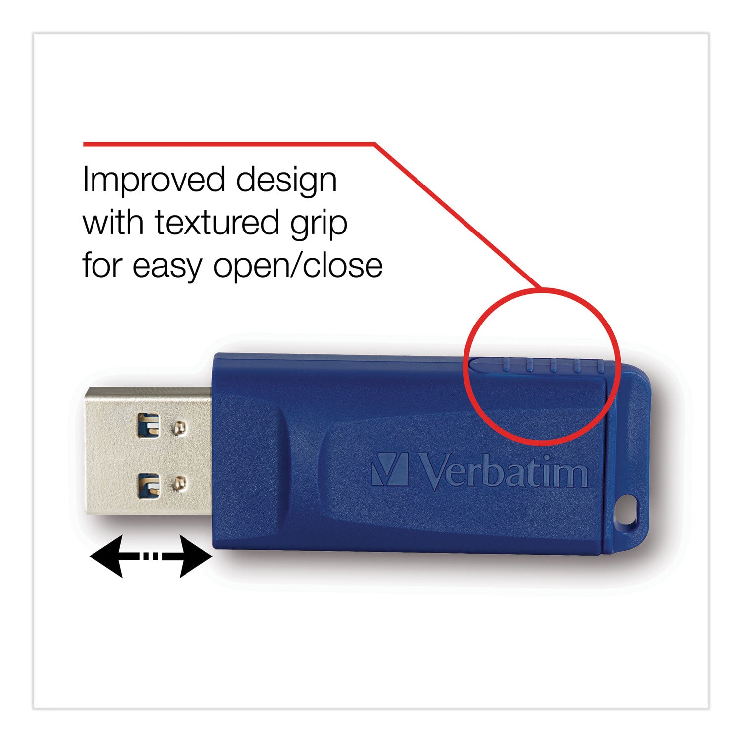 Verbatim® Classic Usb 2.0 Flash Drive, 32 Gb, Blue