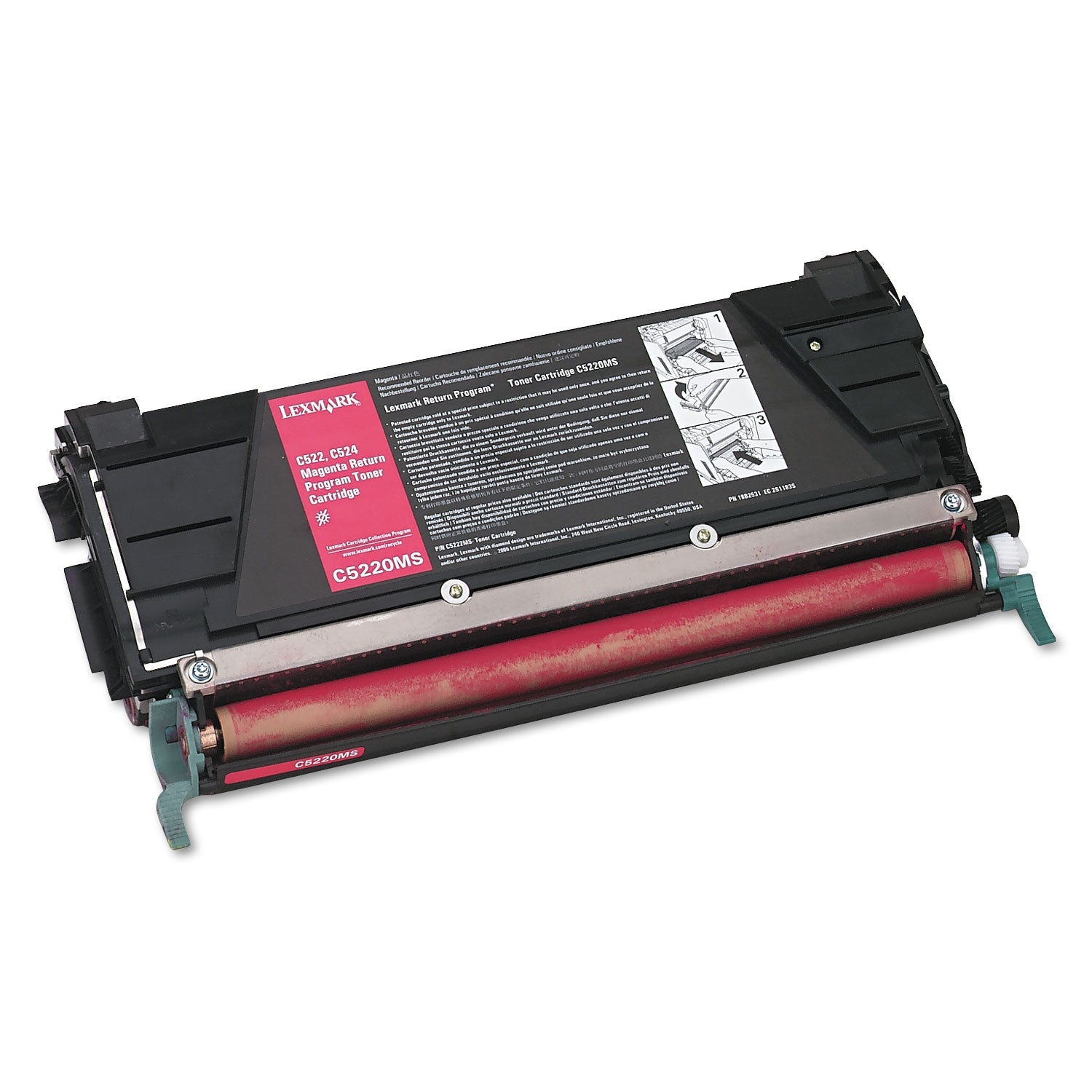Lexmark C5220ms Toner | Return Program, Magenta