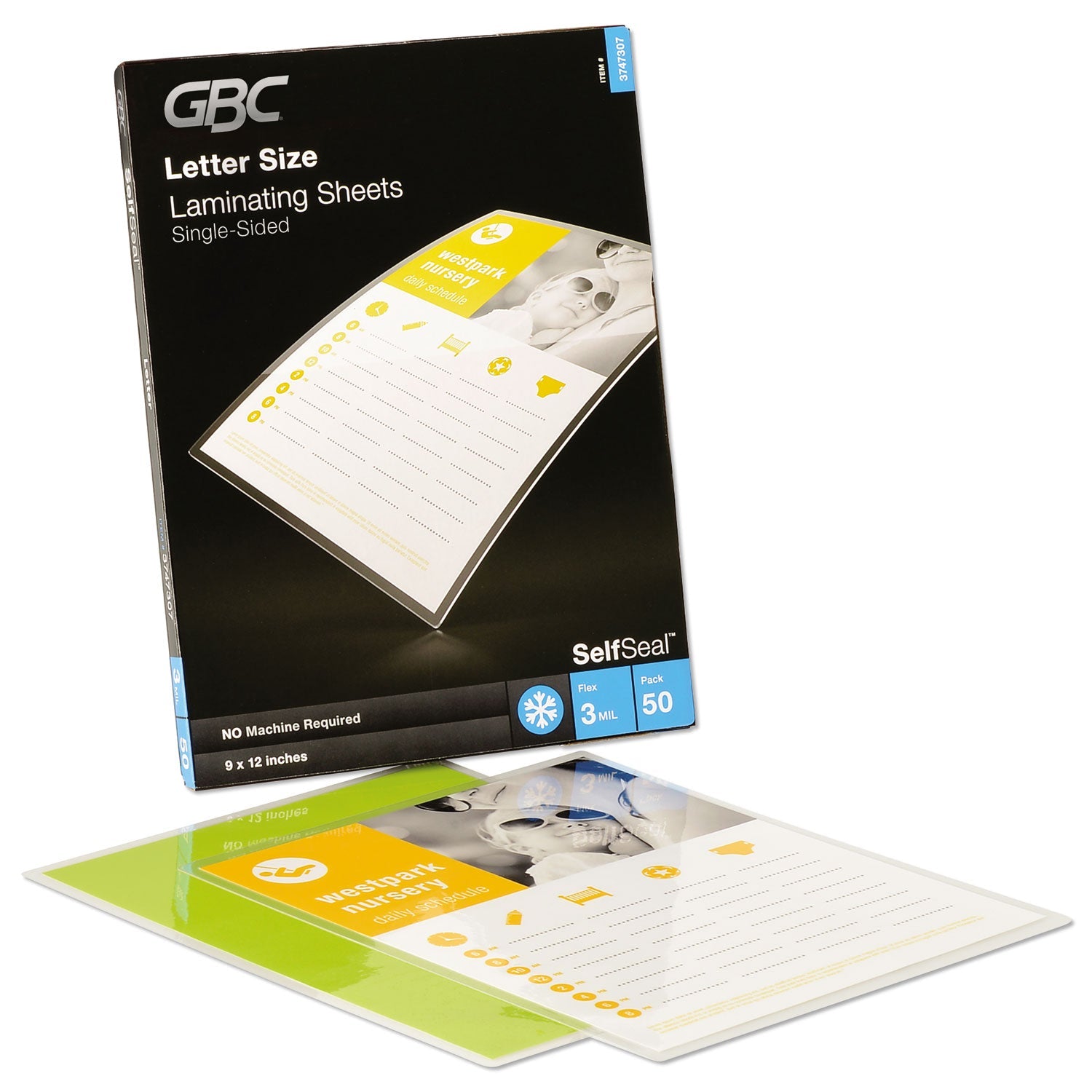 Selfseal Self-Adhesive Laminating Pouches | 50-Pk