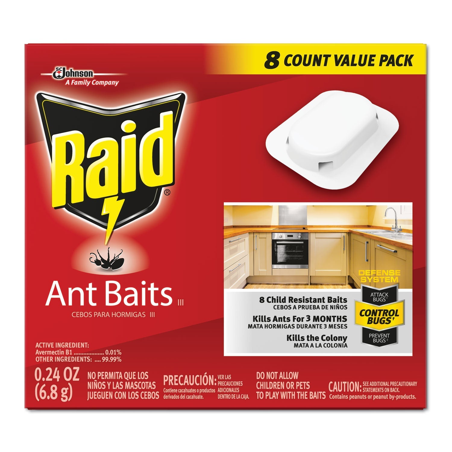 Ant Baits | Raid® 8-Count 12-Box Case