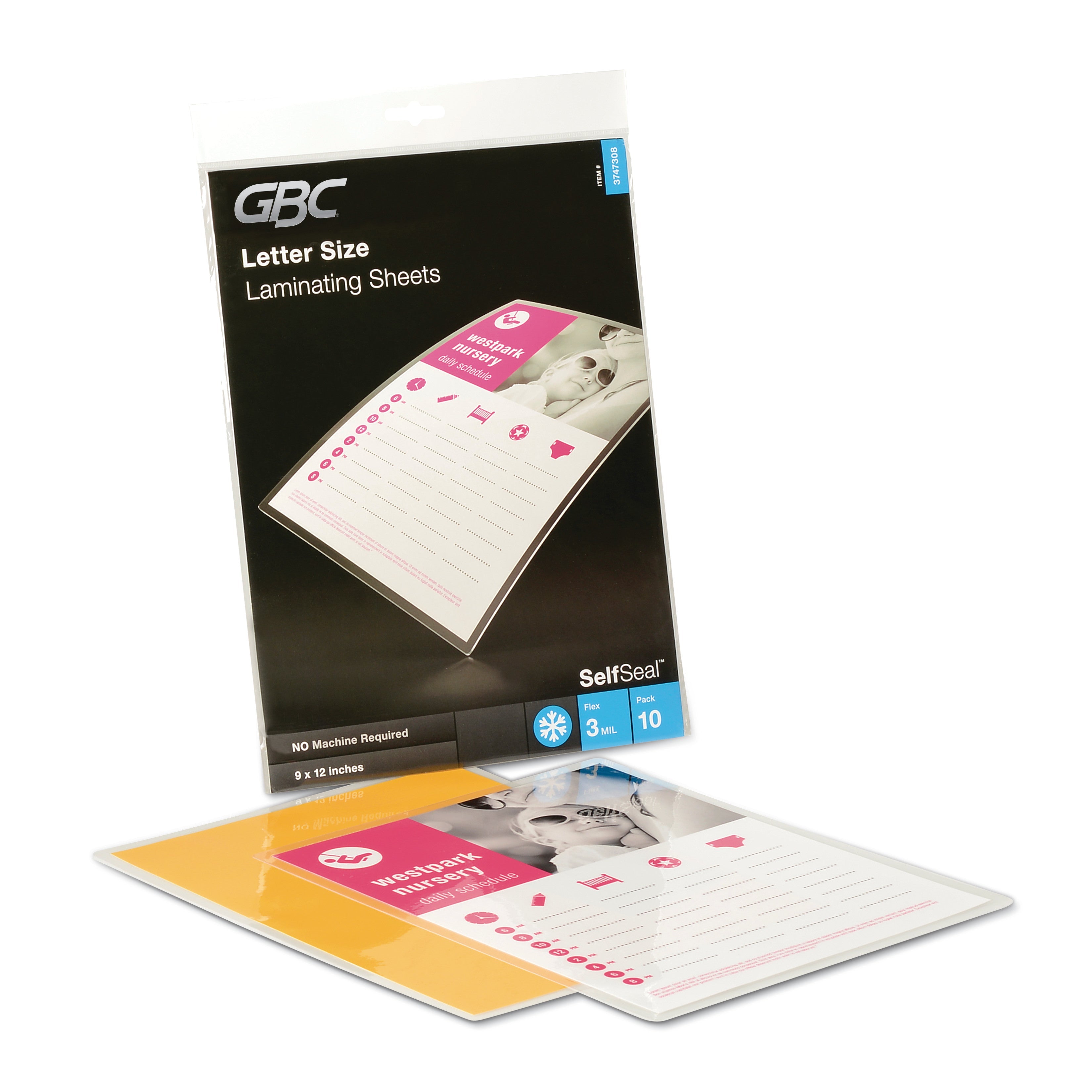 Selfseal Self-Adhesive Laminating Pouches | 10-Pk