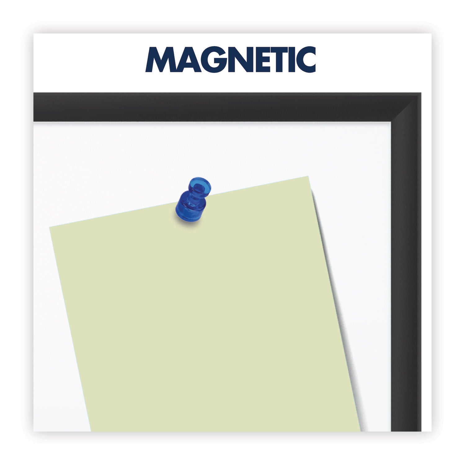 Quartet® Classic Series Nano-Clean Dry Erase Board, 48" x 36", White Surface, Black Aluminum Frame