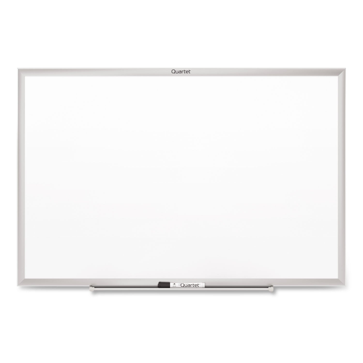 Quartet® Classic Series Total Erase Dry Erase Boards, 36" x 24", White Surface, Anodized Aluminum Frame