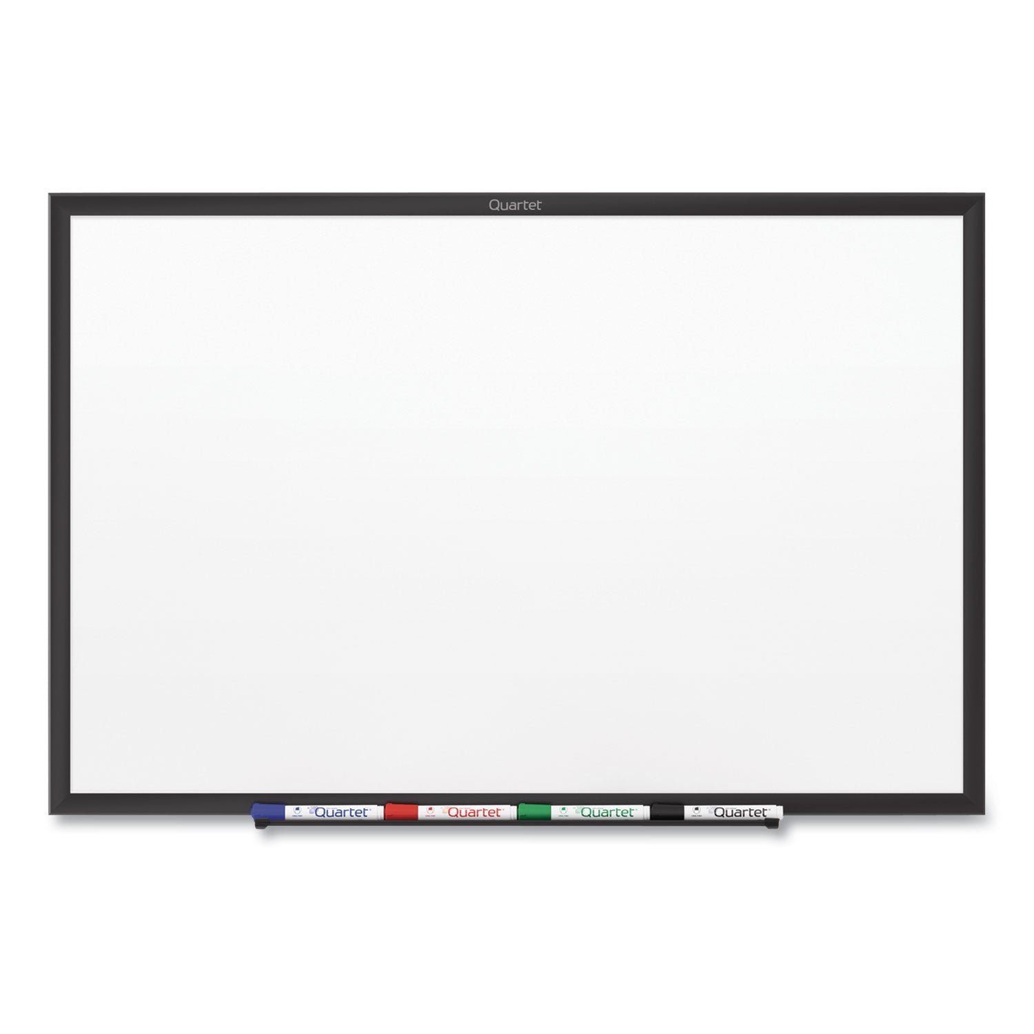 Quartet® Classic Series Nano-Clean Dry Erase Board, 24" x 18", White Surface, Black Aluminum Frame