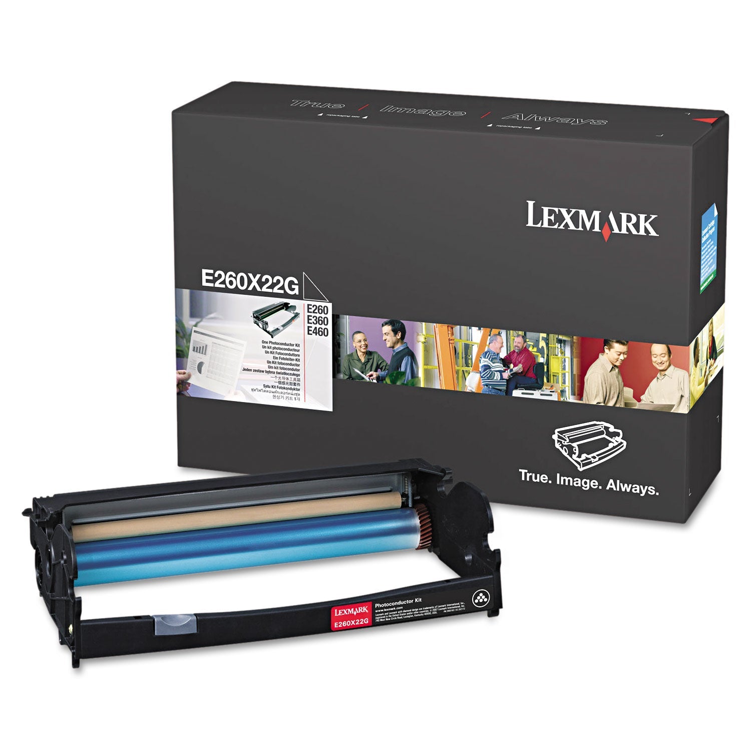 Lexmark™ E260x22g Return Program Photoconductor Unit, 30,000 Page-Yield, Black