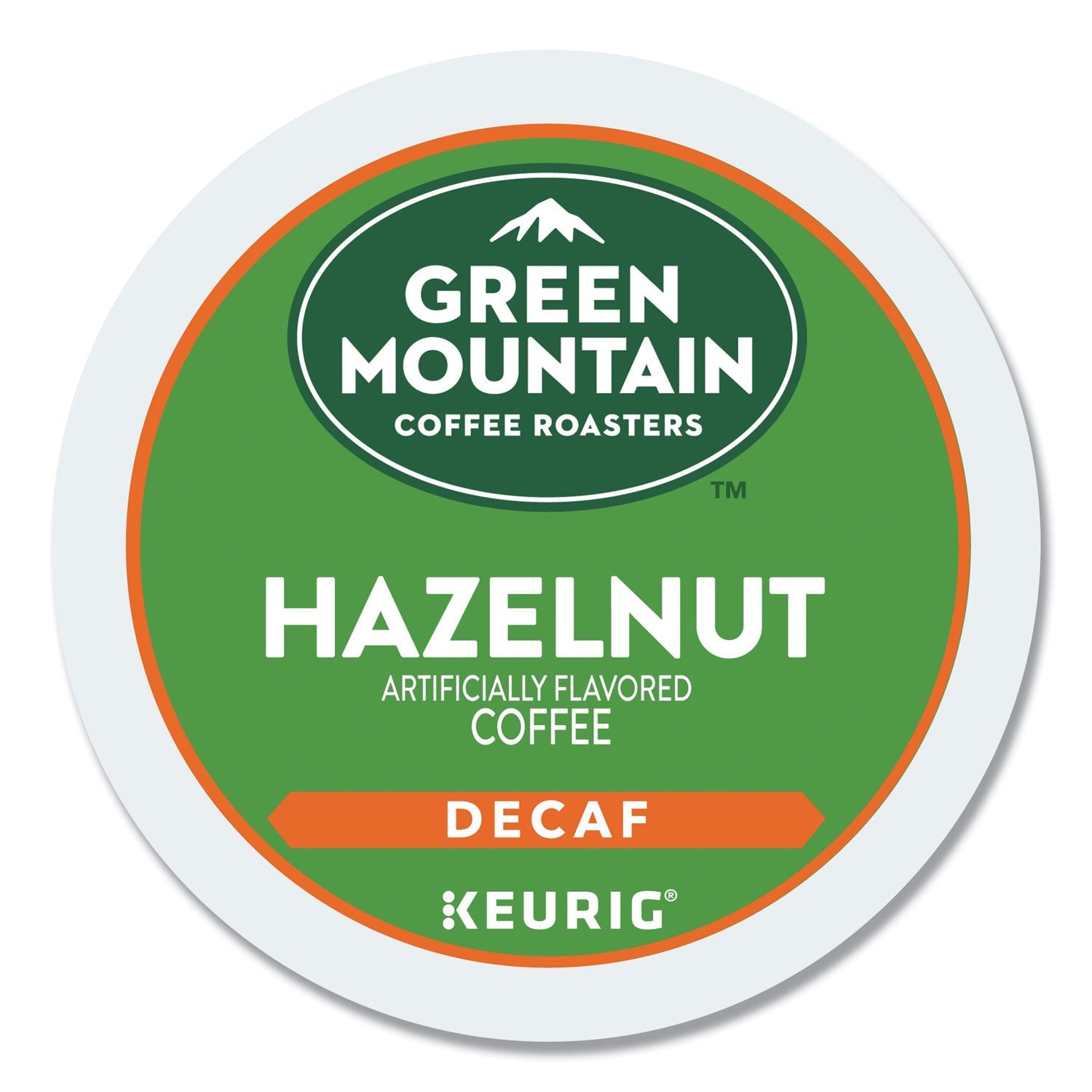 Green Mountain Coffee® Hazelnut Decaf Coffee K-Cups, 96/carton