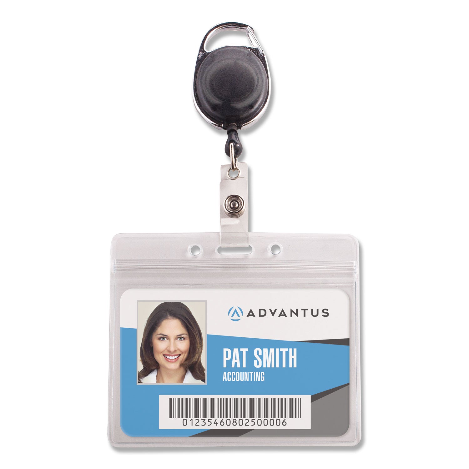 Resealable Badge Holder Combo | Horizontal | 10-Pk
