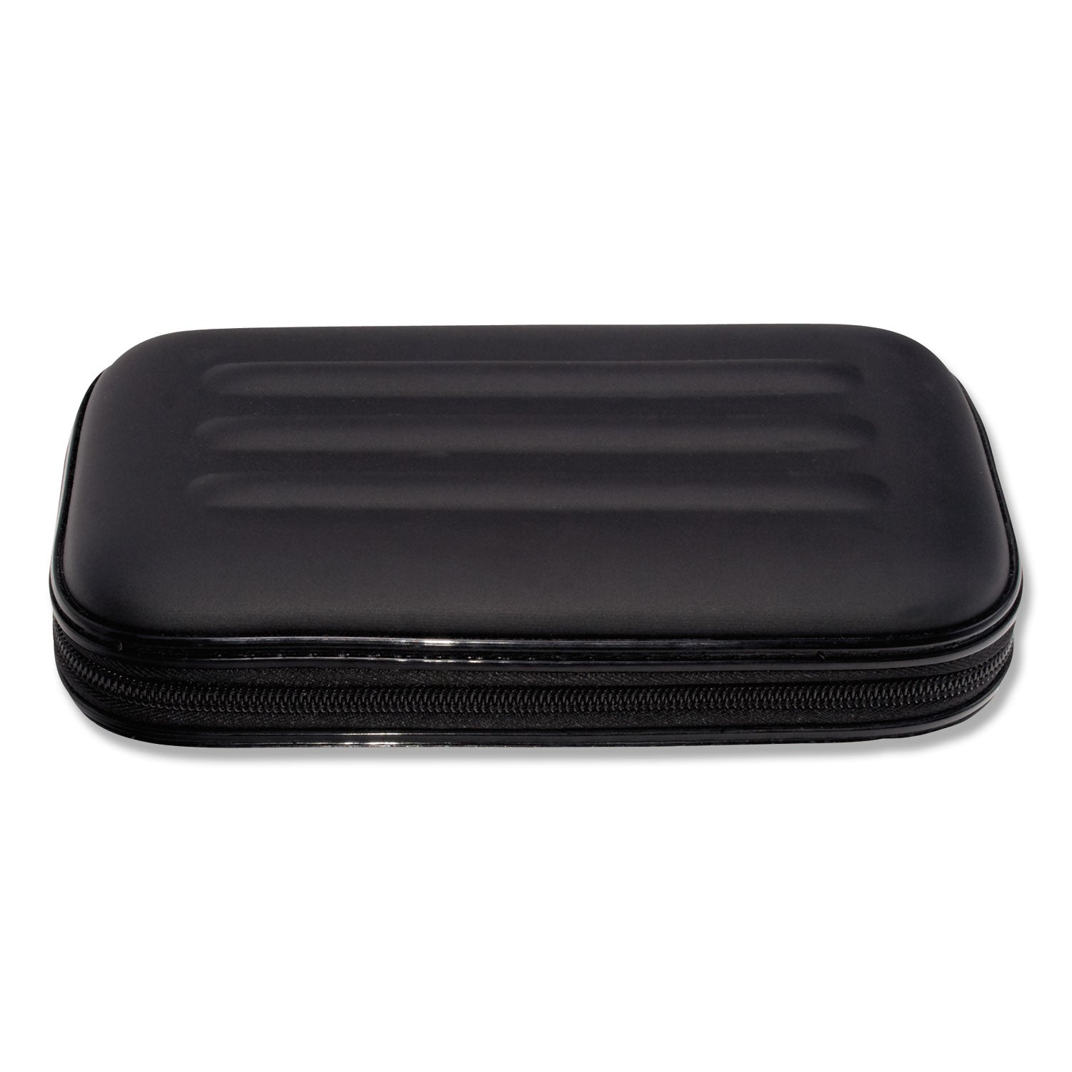 Innovative Storage Designs Large Soft-Sided Pencil Case, 8.75" x 5.25" x 2", Black