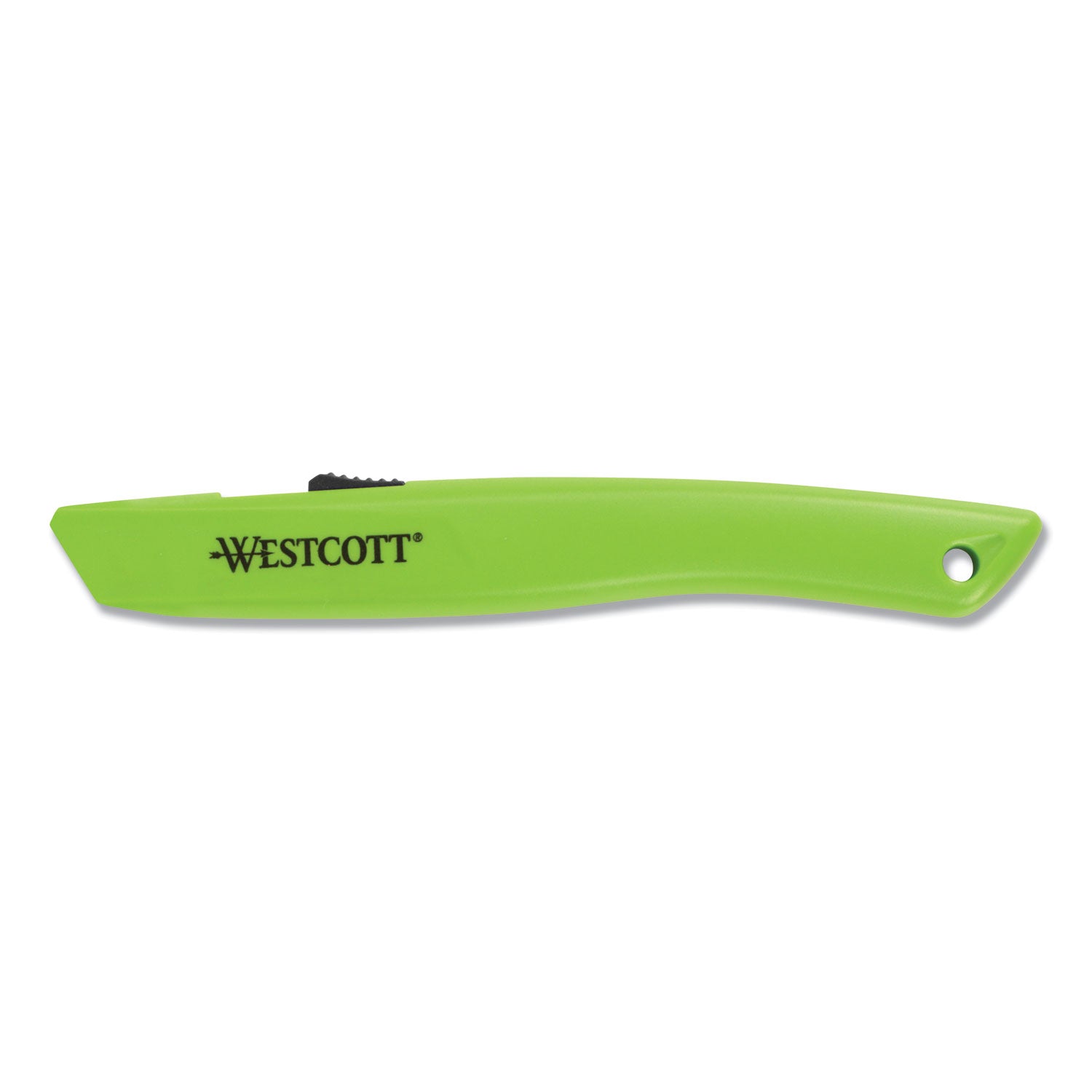 Westcott® Safety Ceramic Blade Box Cutter, 0.5" Blade, 6.15" Plastic Handle, Green - Bloom Skins