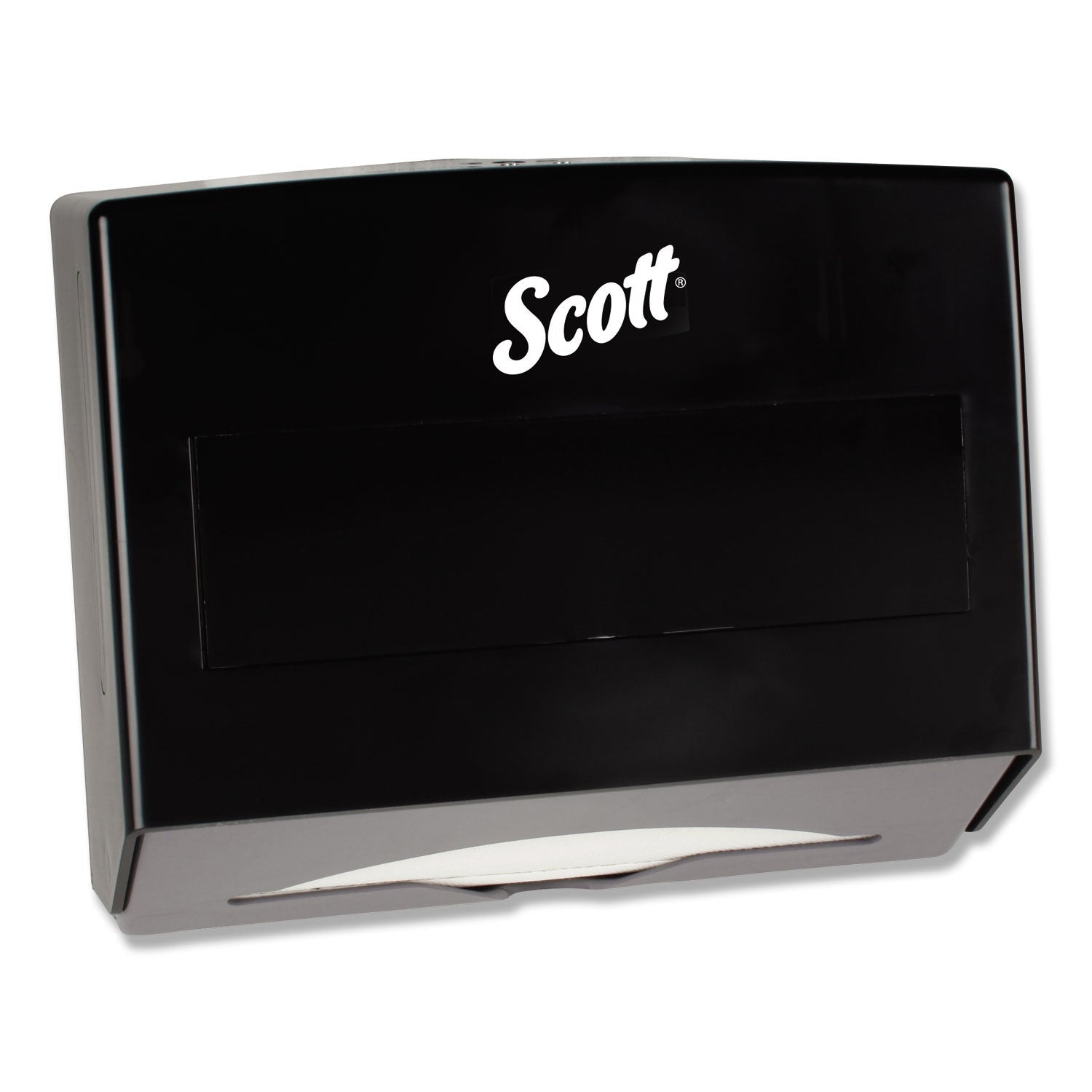 Scott® Scottfold Folded Towel Dispenser, 10.75 X 4.75 X 9, Black - Bloom Skins