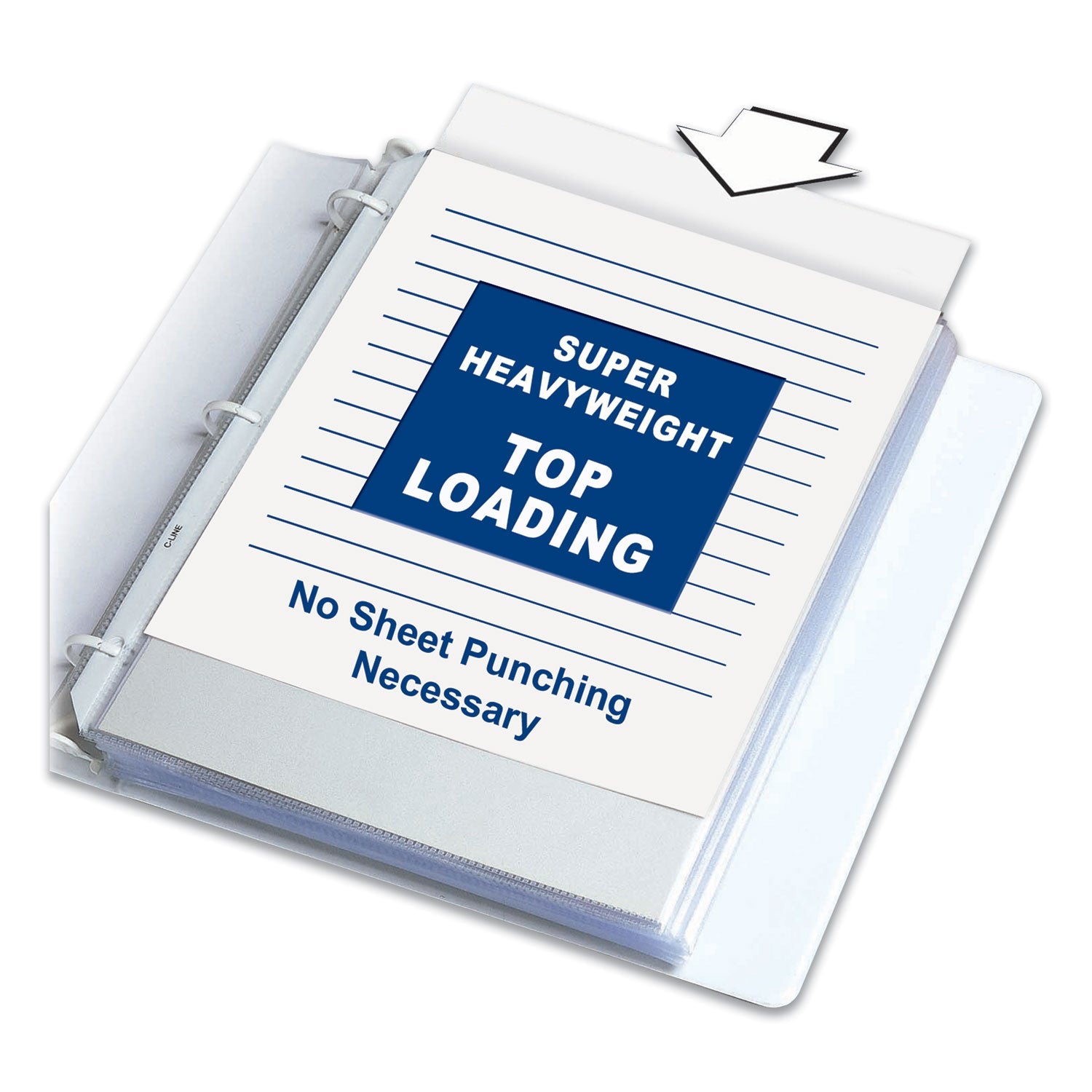 Super Heavyweight Sheet Protectors | Non-Glare, 50/Box